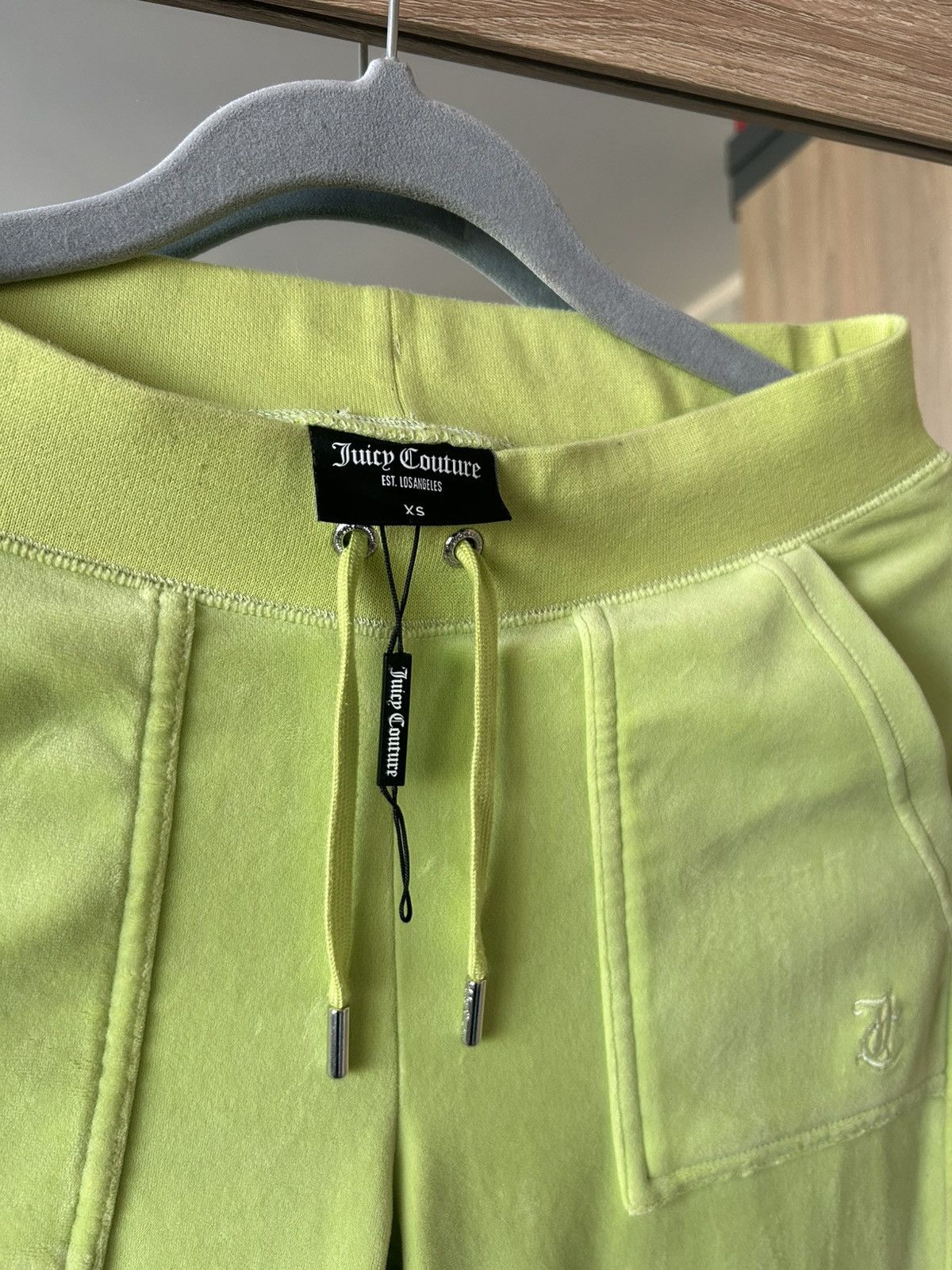 Juicy Couture × Vintage Vintage swetpants juicy couture velor green y2k Size 26" / US 2 / IT 38 - 5 Thumbnail