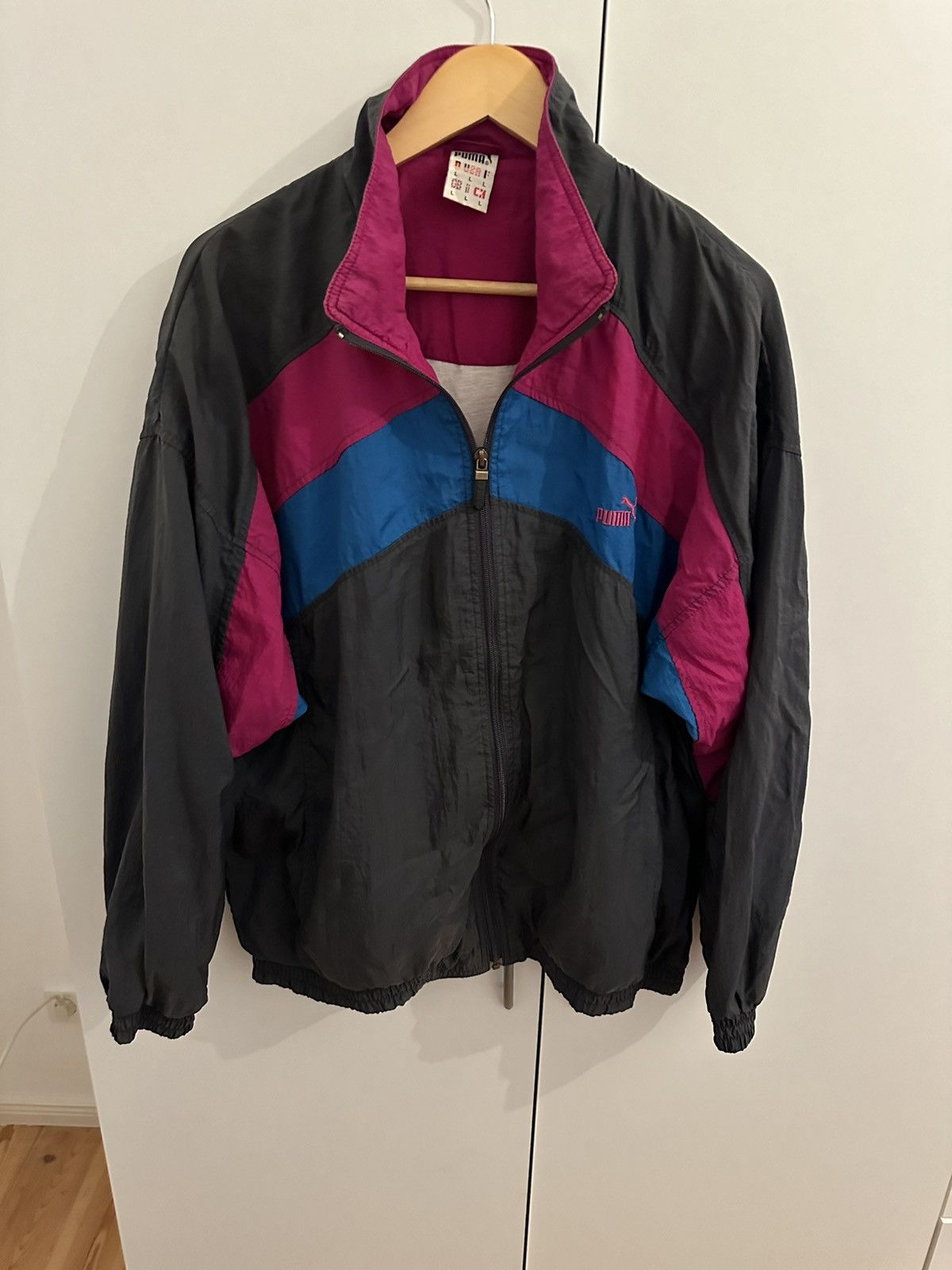 Puma Puma Jacket Windbreaker Size L Retro Vintage Size US L / EU 52-54 / 3 - 1 Thumbnail