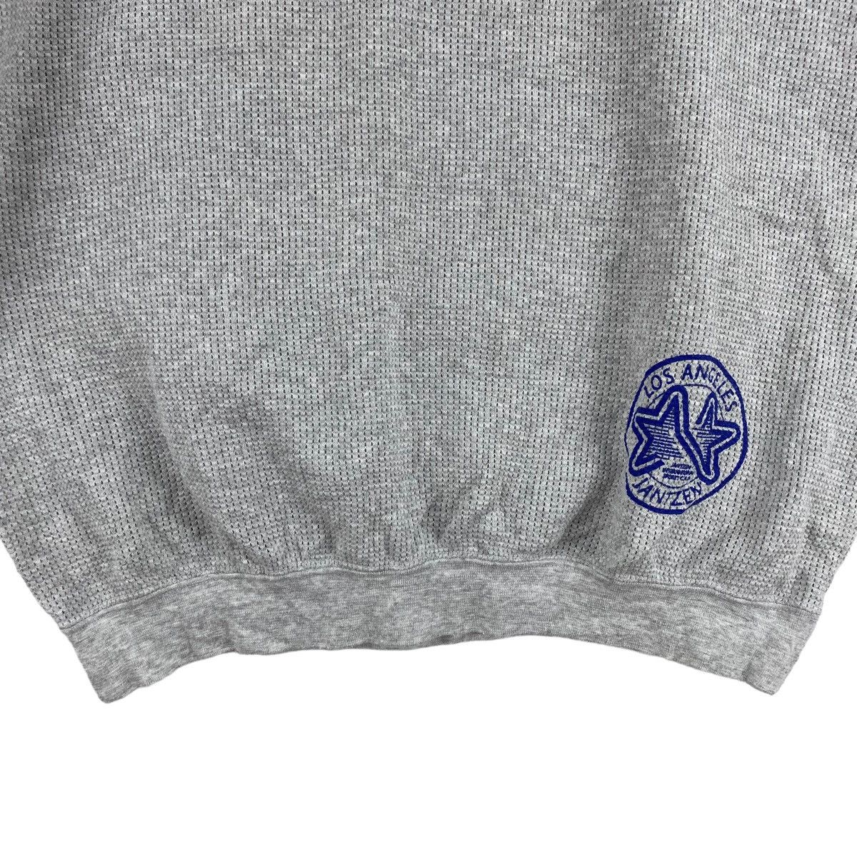 Jantzen JANTZEN USA Brand Logo Print Grey Short Sleeve Sweater Size US M / EU 48-50 / 2 - 3 Thumbnail