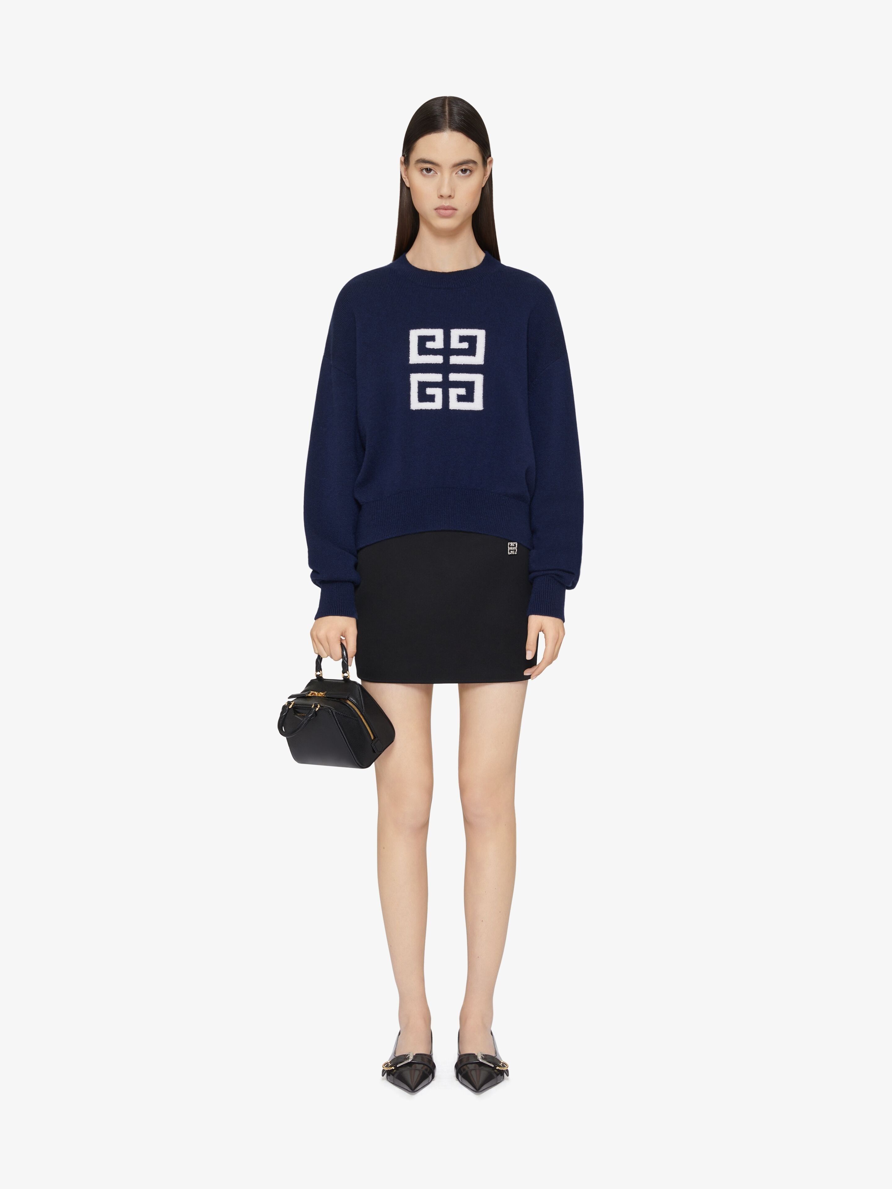 Givenchy oc11z0725 Sweater in Navy/White Size XL / US 12-14 / IT 48-50 - 2 Thumbnail