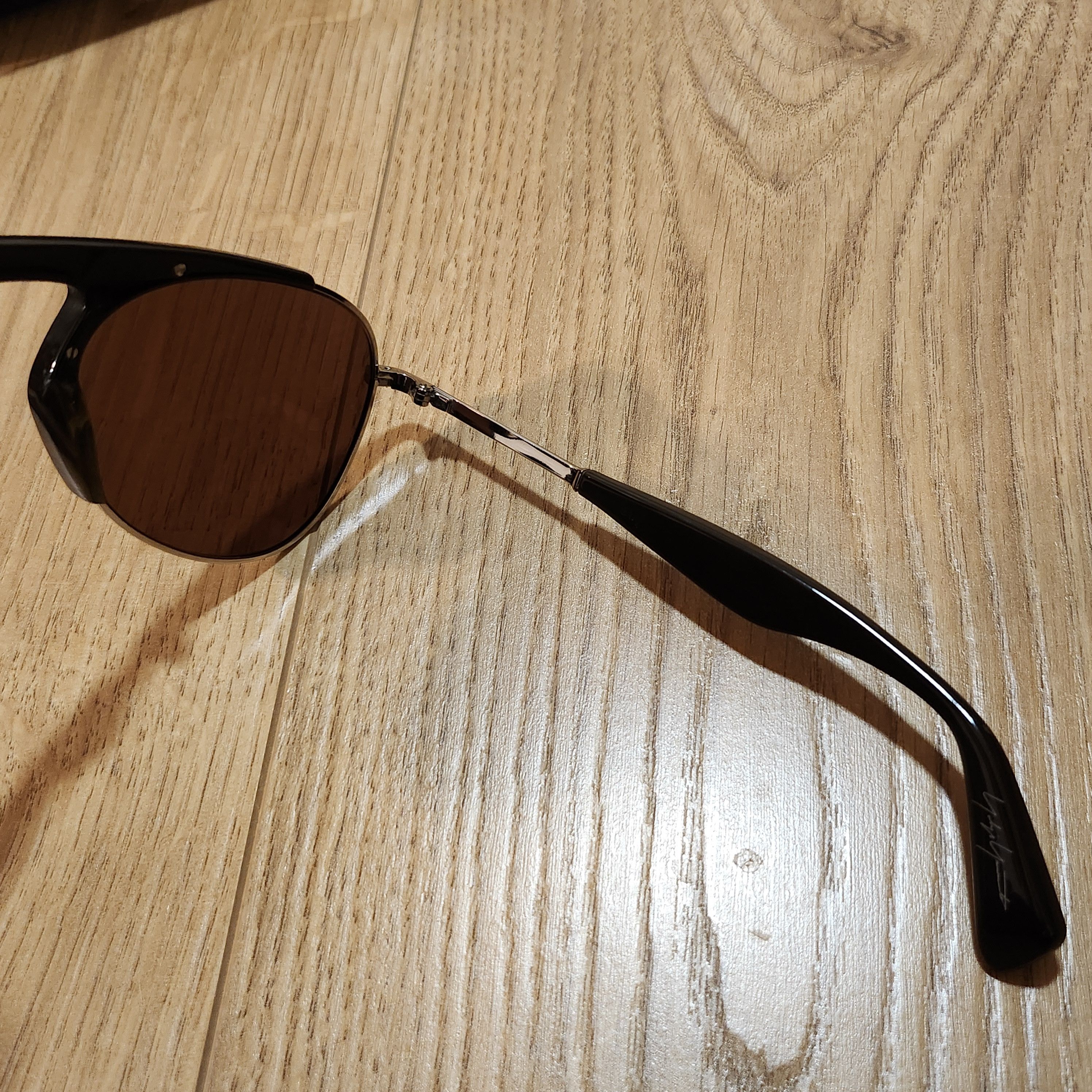 Balenciaga × Yohji Yamamoto Yohji Yamamoto Sunglasses YY 7001 Size ONE SIZE - 7 Thumbnail