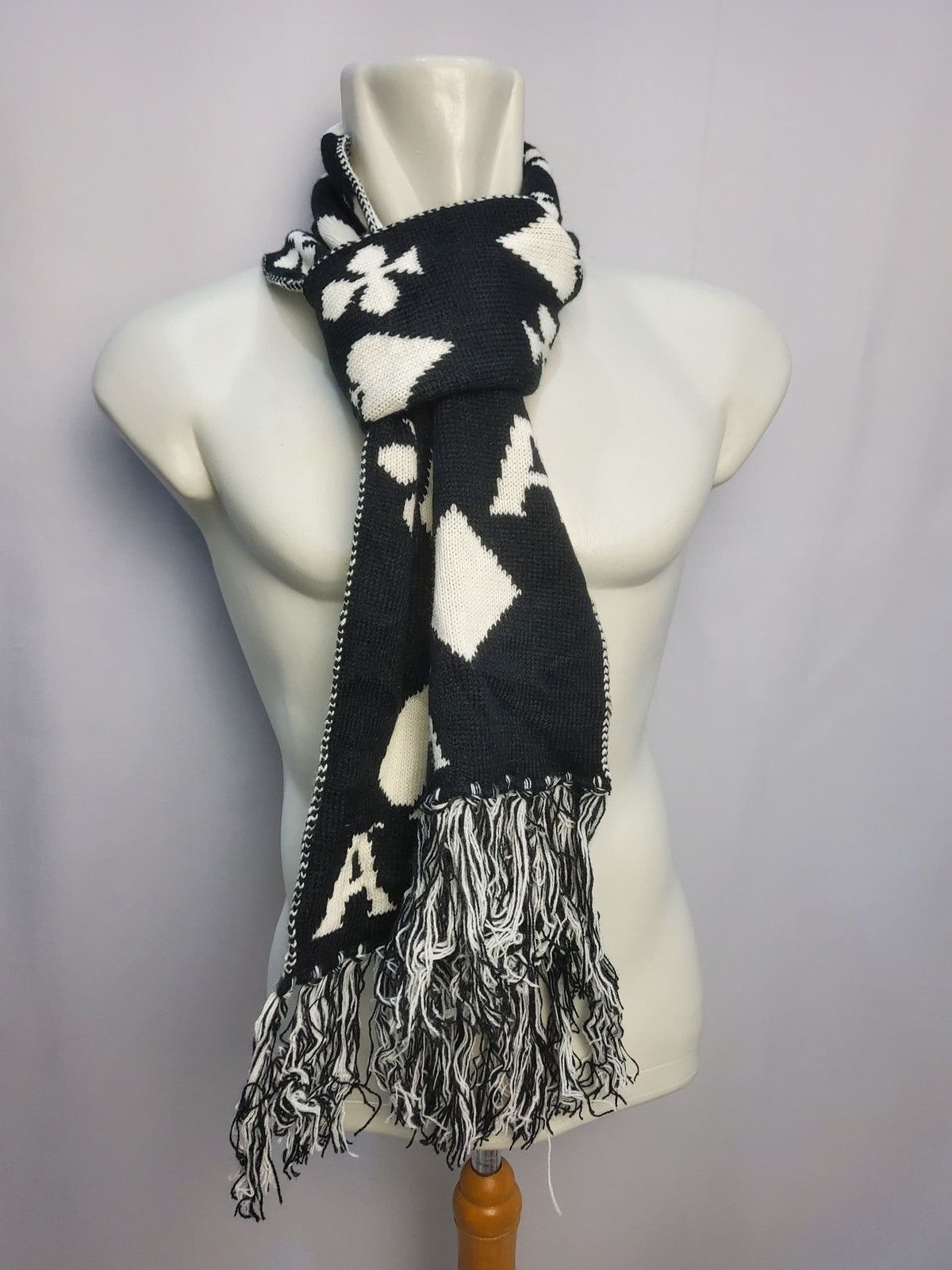 If Six Was Nine × Japanese Brand ACE OF SPADE Scarf Muffler neckwear Size ONE SIZE - 2 Thumbnail