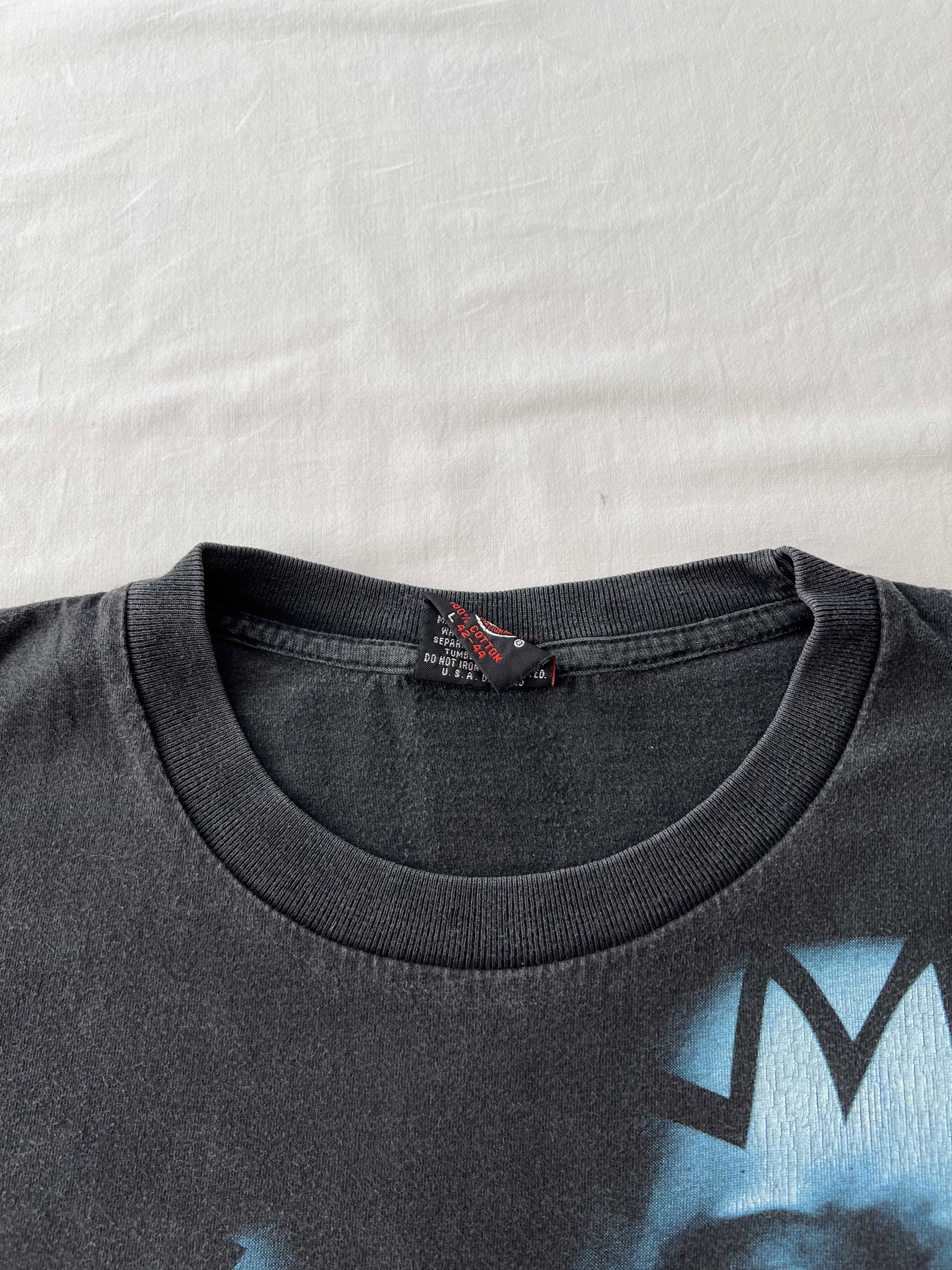 Band Tees Vintage 90s Kiss Hot in the Shade Black T-shirt Size US L / EU 52-54 / 3 - 12 Thumbnail