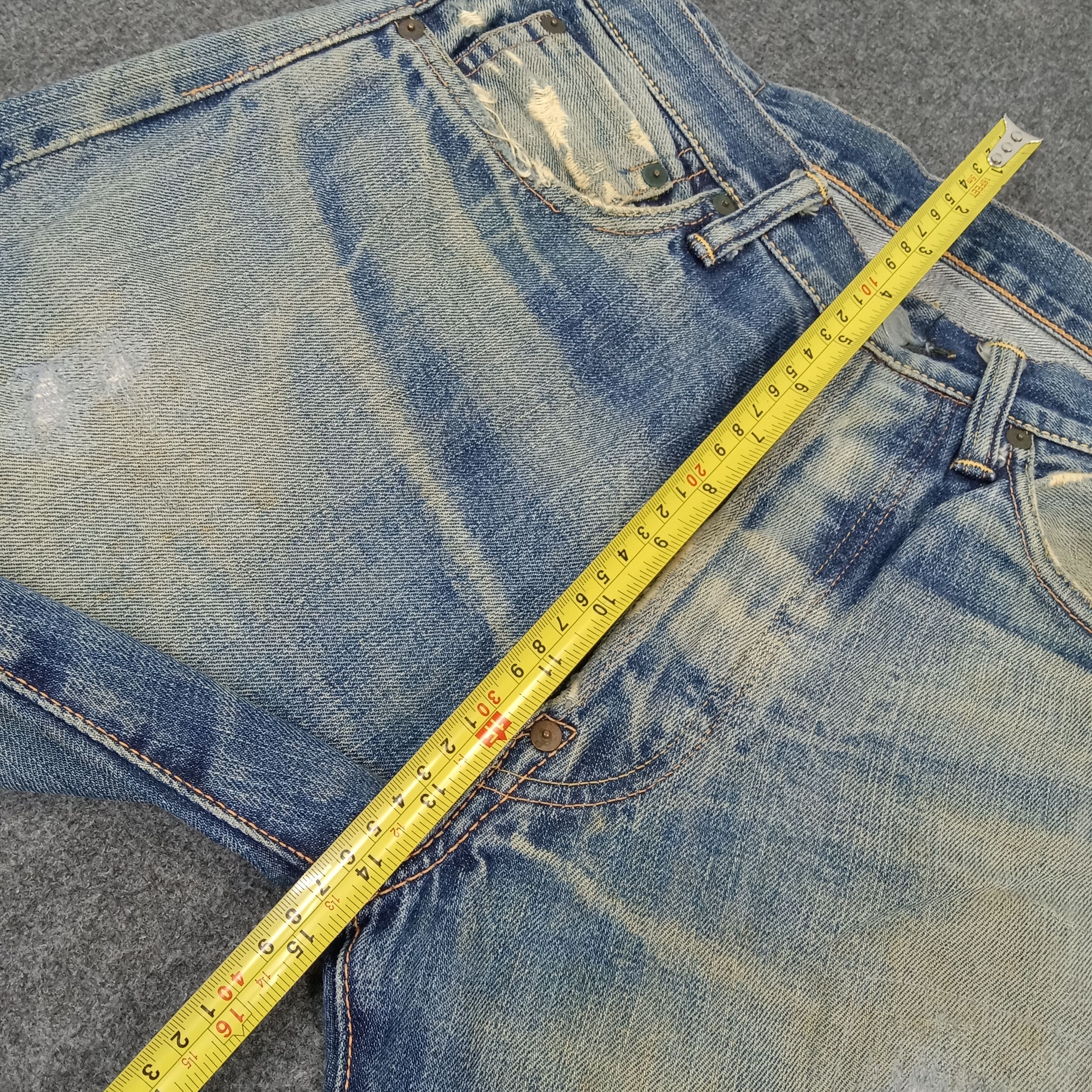 Evisu Evisu Japanese Brand Daicock Custom Selvedge Jeans Size US 27 - 10 Thumbnail
