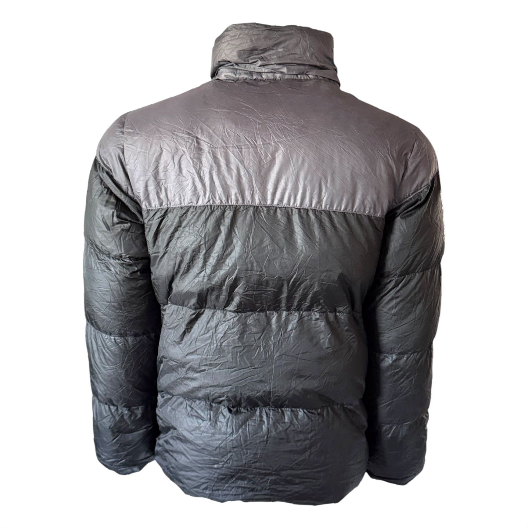 Reebok Reebok Classic Puffer Jacket – Black/Grey Full Zip High Neck Coat Size 95 (Men) Size US S / EU 44-46 / 1 - 4 Thumbnail