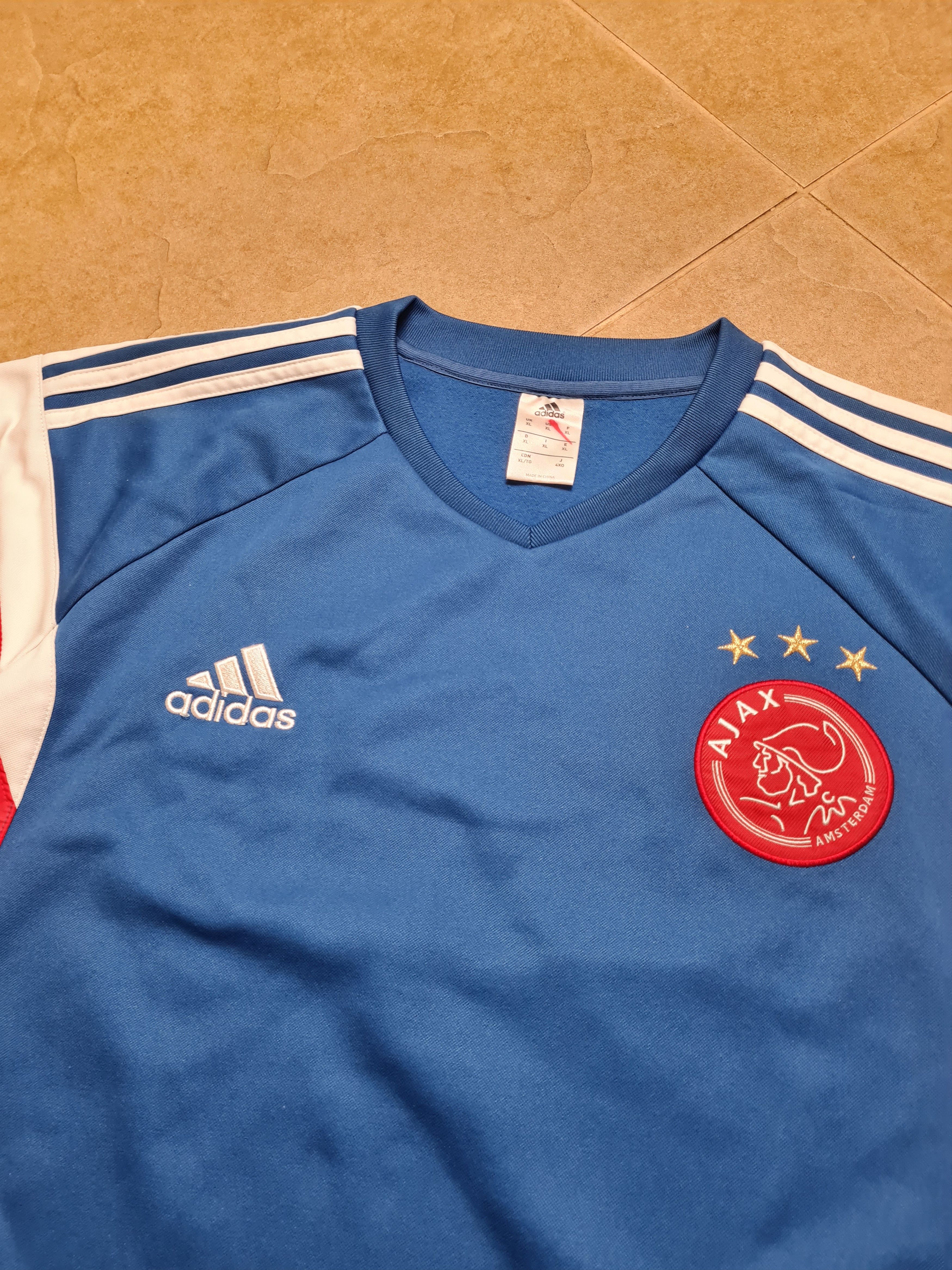 Adidas FC AJAX AMSTERDAM 2014/2015 SOCCER FOOTBALL SHIRT JERSEY Size US XL / EU 56 / 4 - 2 Thumbnail