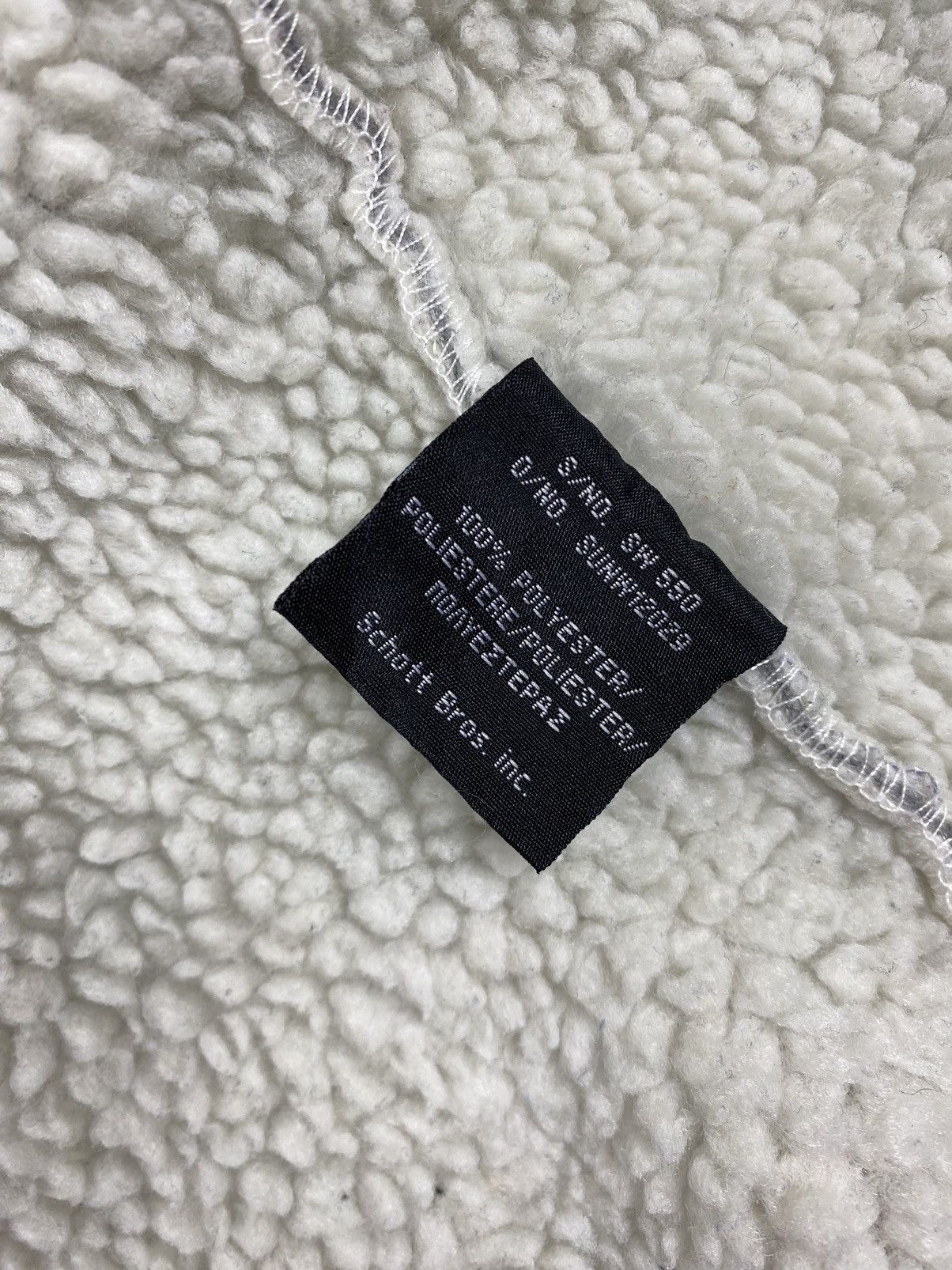 Schott Y2K Schott Sherpa Lined Boxy Fleece Hoodie Size US S / EU 44-46 / 1 - 13 Thumbnail