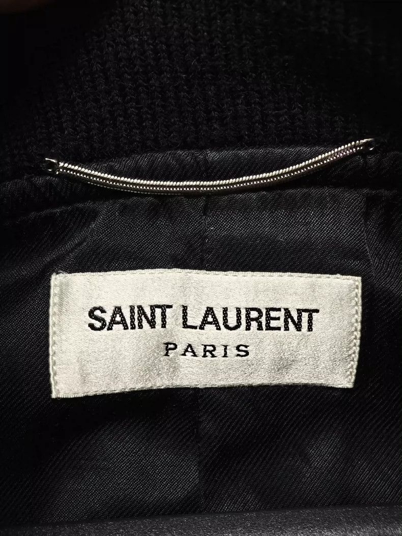 Saint Laurent Paris saint laurent embroidered baseball jacket-2507 Size US L / EU 52-54 / 3 - 3 Thumbnail