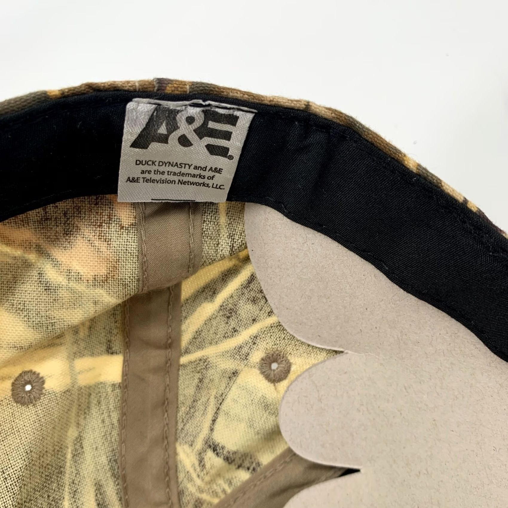 Vintage VINTAGE Outdoor Cap A&E Duck Dynasty Camo Adjustable Baseball Hat Tan Men's One Size Size ONE SIZE - 5 Thumbnail