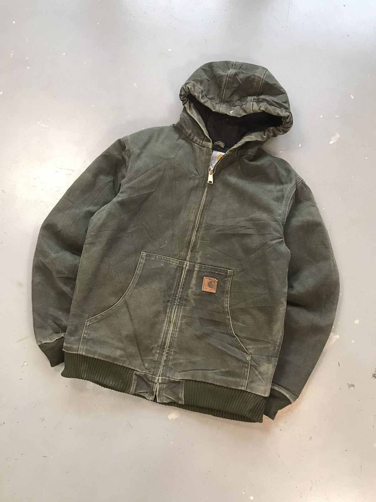 Carhartt × Vintage Vintage Carhartt YYJ130 MOS blanket line active jacket Size US XXS / EU 40 - 2 Thumbnail