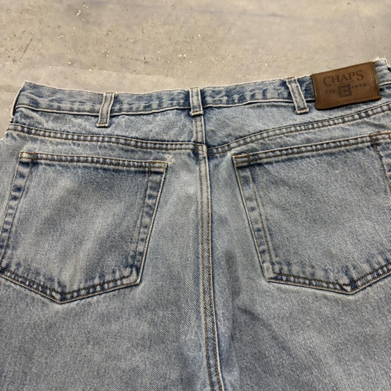 Japanese Brand × Vintage Crazy Vintage Y2K/2000s Baggy Grunge Light Wash Denim Jeans! Size US 34 / EU 50 - 7 Thumbnail