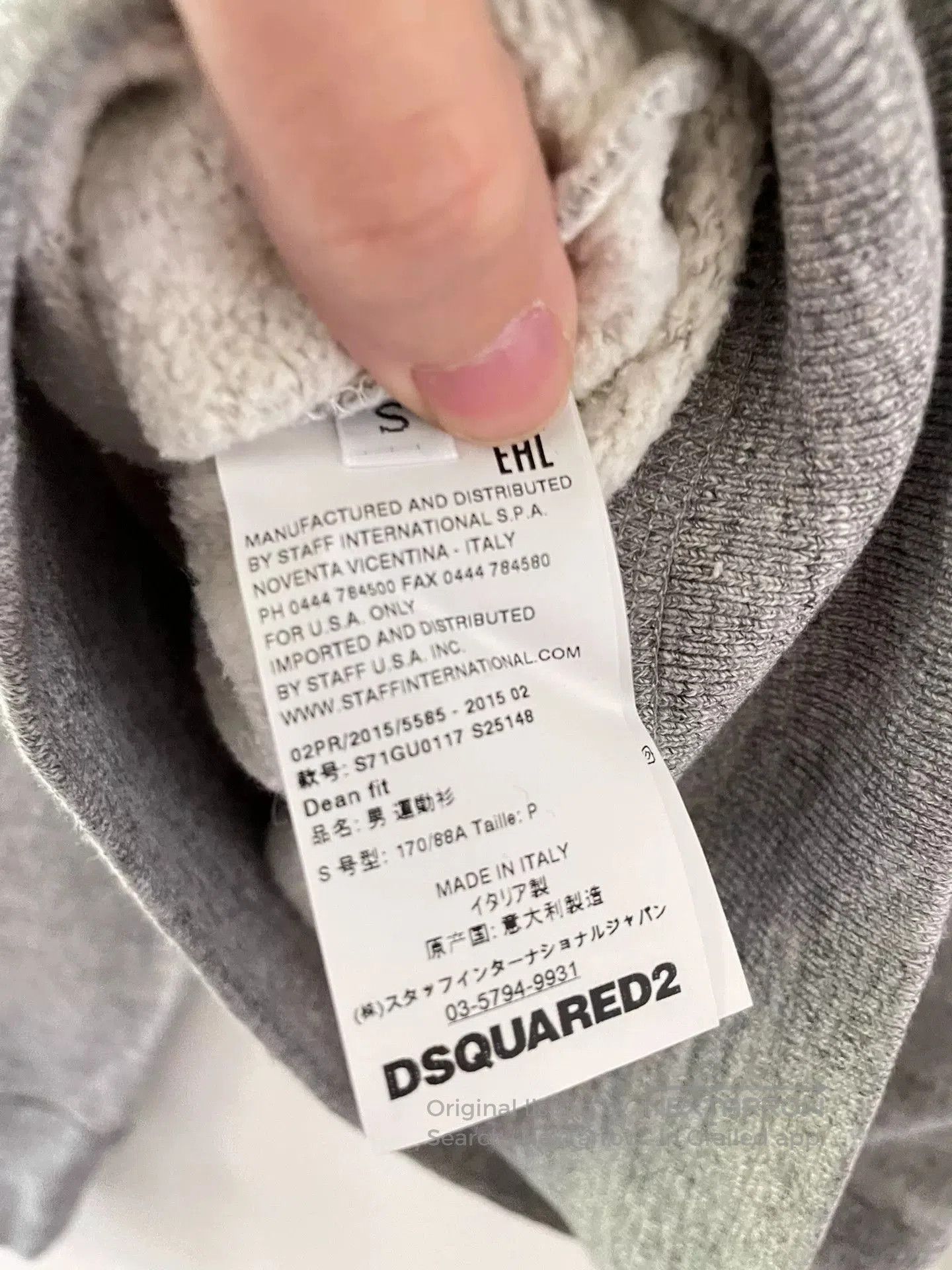 Dsquared2 Dsquared2 Splatter Paint Hole Hoodie. Size US M / EU 48-50 / 2 - 7 Thumbnail