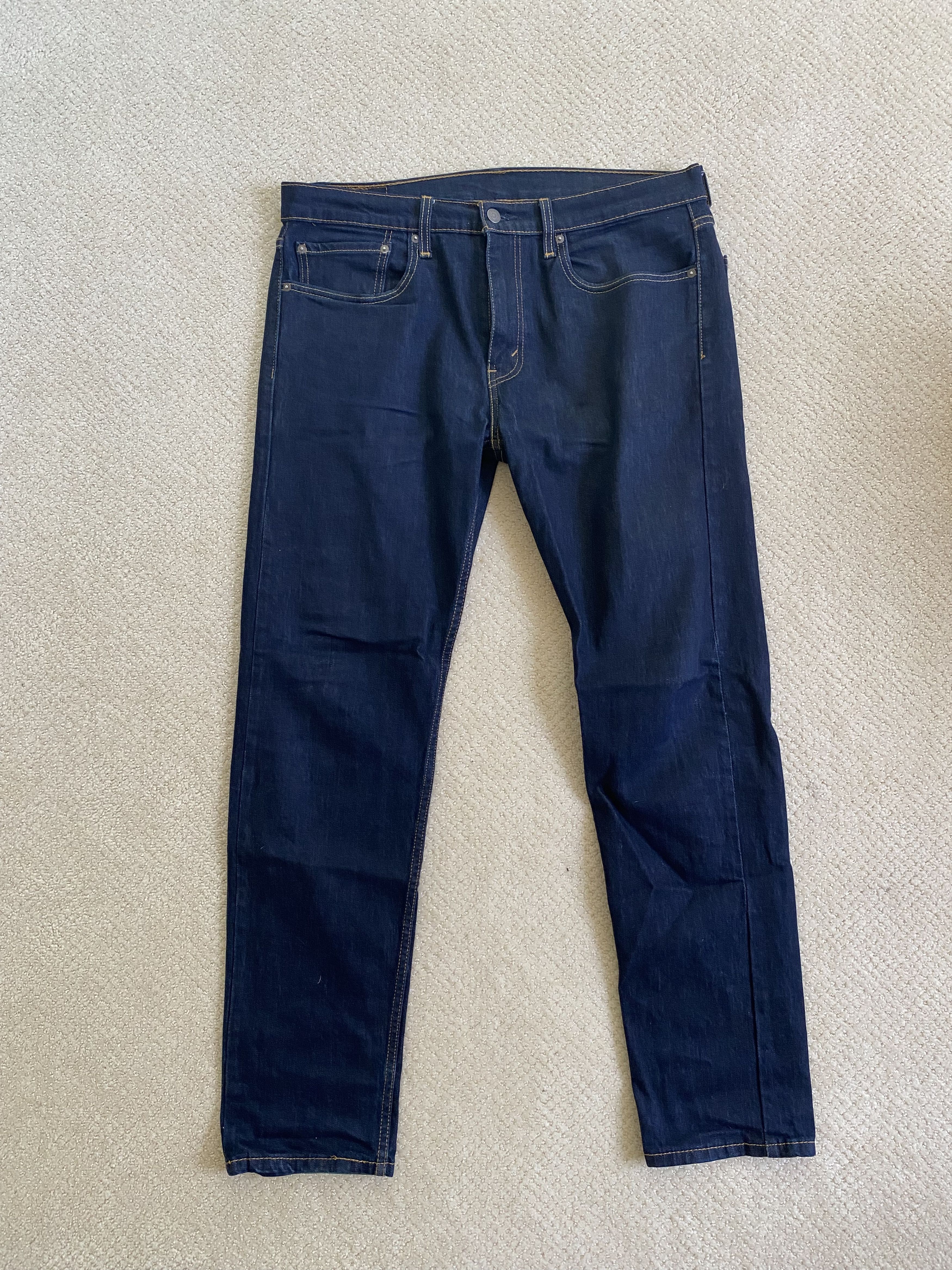Levi's Levi's Denis Dark Wash Size US 34 / EU 50 - 1 Thumbnail