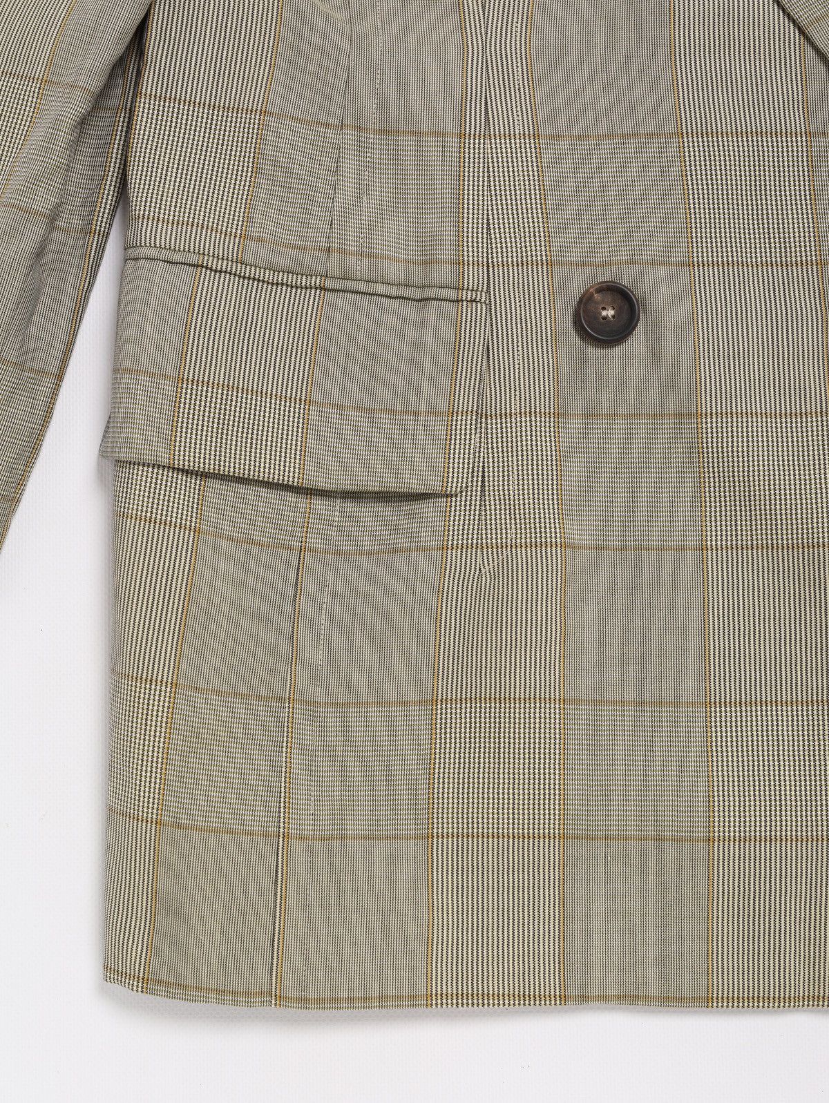 Jil Sander Jil Sander + Vintage Blazer Double Breasted Jacket Plaid Size M / US 6-8 / IT 42-44 - 3 Thumbnail