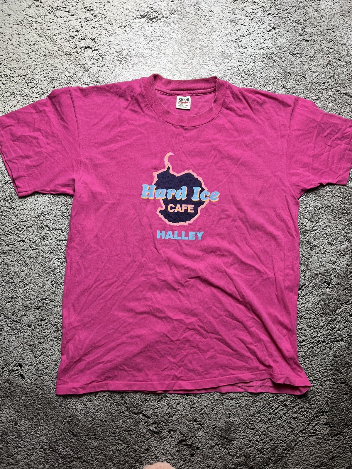 Anvil Hard rock cafe ice cafe Halley made in usa t shirt anvil Size US XL / EU 56 / 4 - 1 Thumbnail