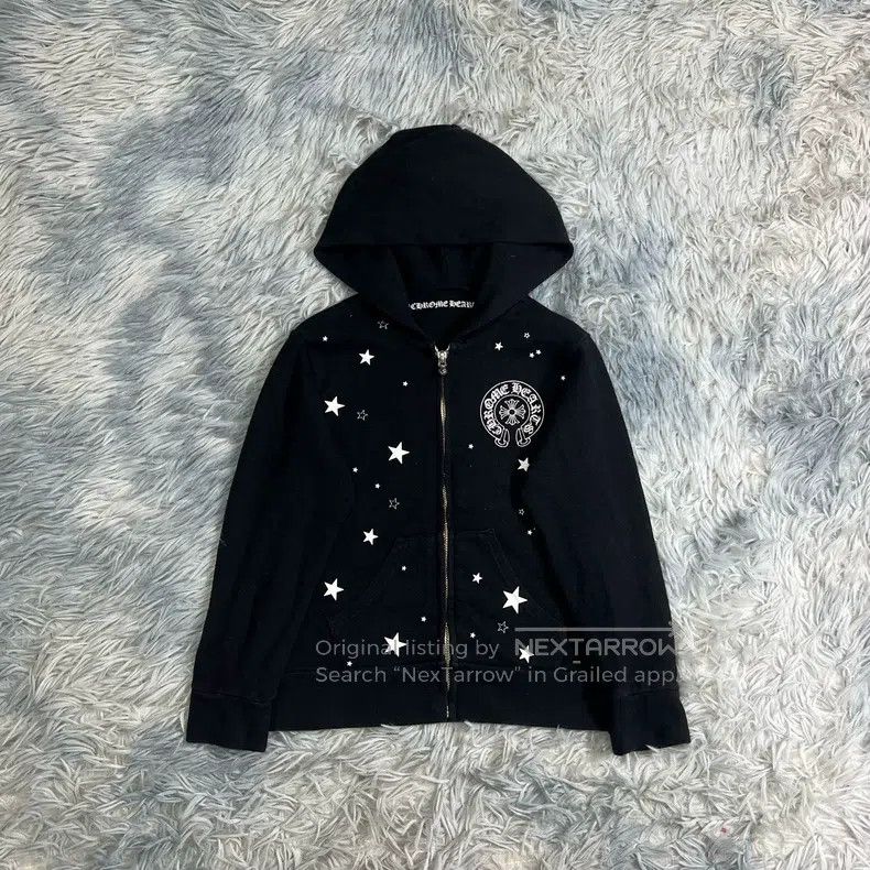 Chrome Hearts CHROME HEARTS Size 4T Black zipper coat 4T Size US XXS / EU 40 - 1 Thumbnail