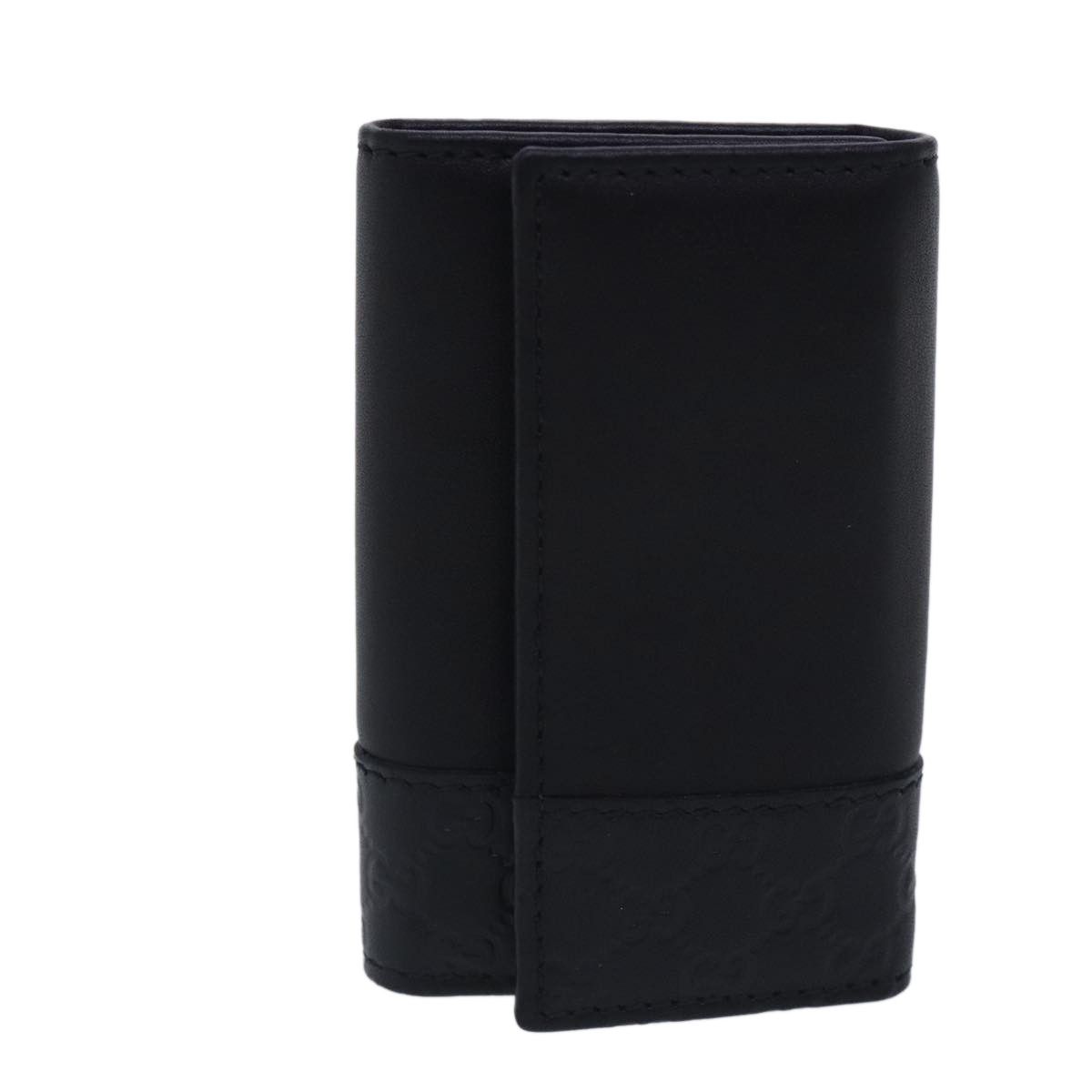 Gucci Key Case Black Leather Wallet (Pre-Owned) Size ONE SIZE - 1 Thumbnail