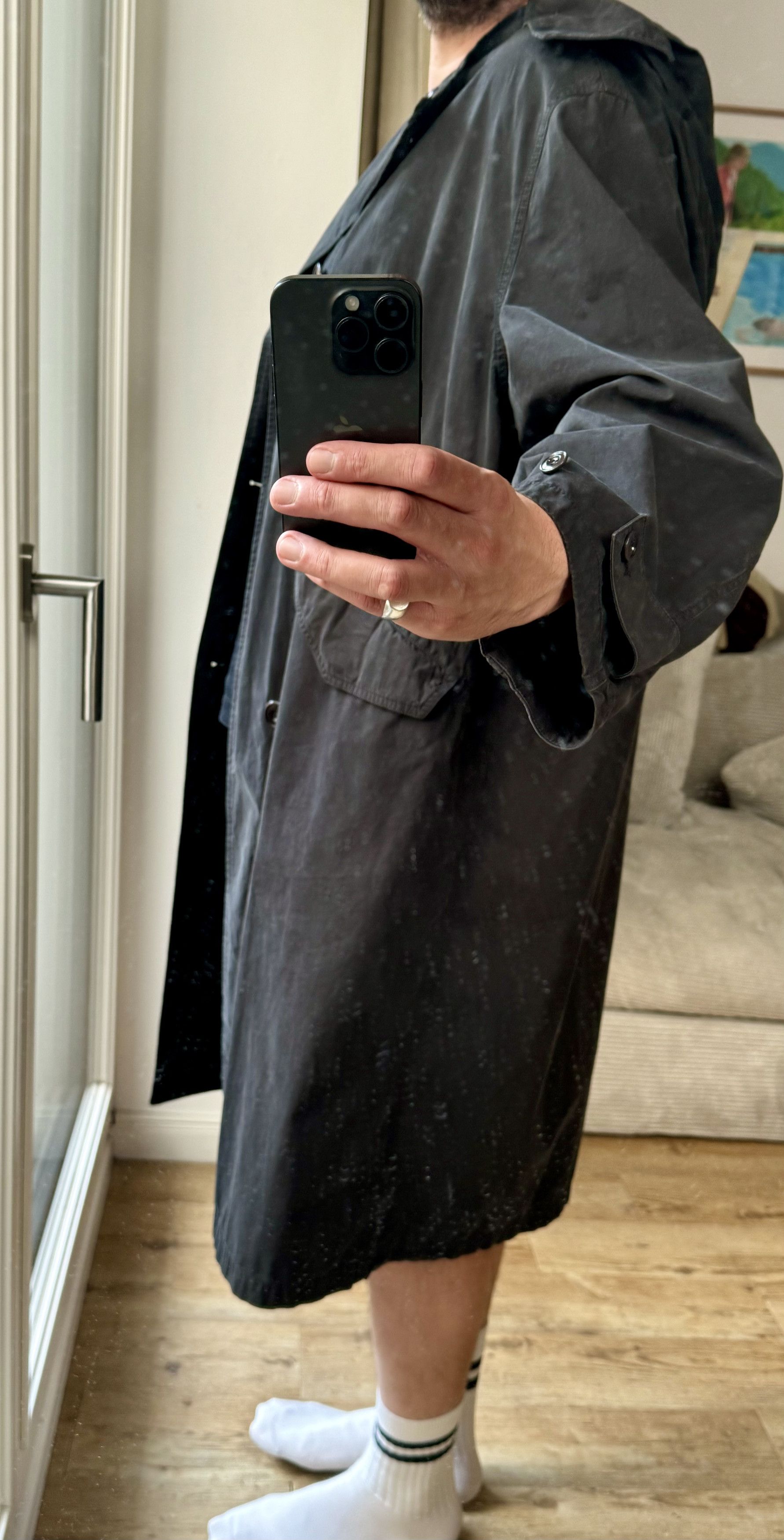 Christophe Lemaire Oversized Cotton Parka Coat 52 Size US L / EU 52-54 / 3 - 18 Thumbnail