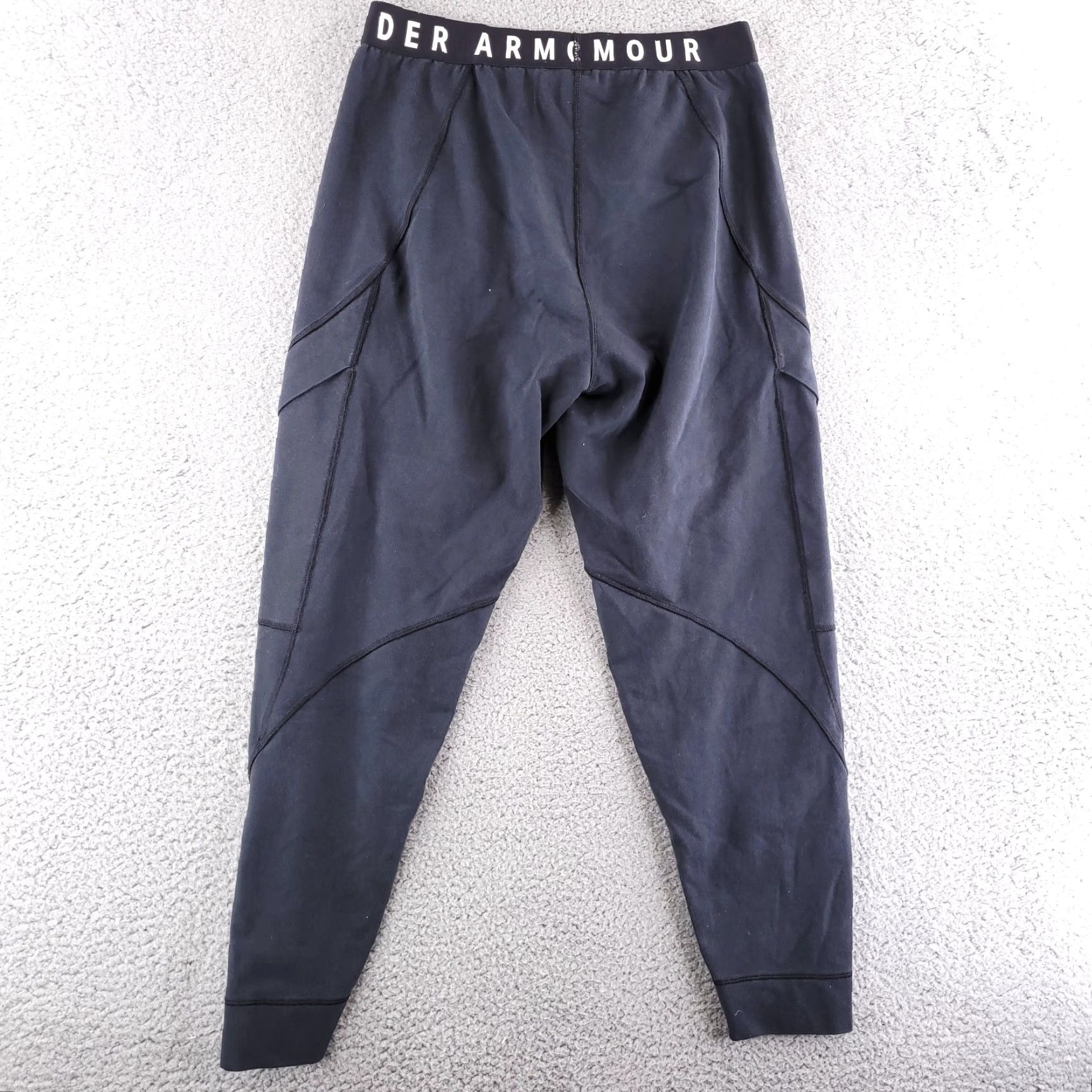 Under Armour Under Armour Compression Pants Leggings Mens Small Black 27" Inseam Size US 29 - 5 Thumbnail