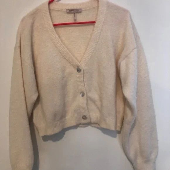 Other BCBGeneration cropped fuzzy sweater large Size L / US 10 / IT 46 - 2 Thumbnail