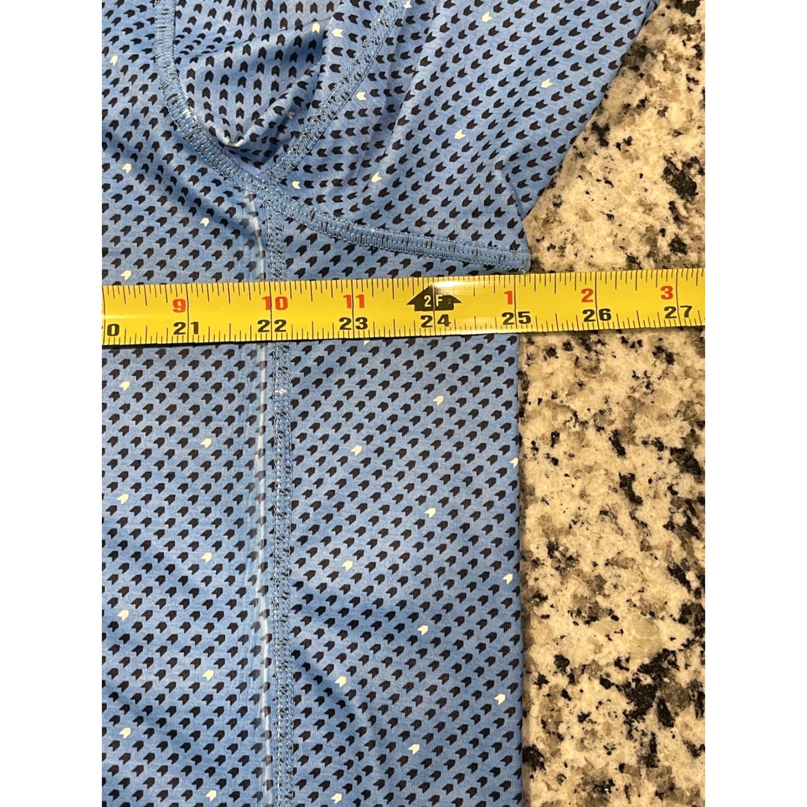 Vintage 1764 Mens XL Pullover Top Casual Long Sleeve Blue Golf Zip Mock Neck Athletic Fitness Shirt Size US XL / EU 56 / 4 - 5 Thumbnail