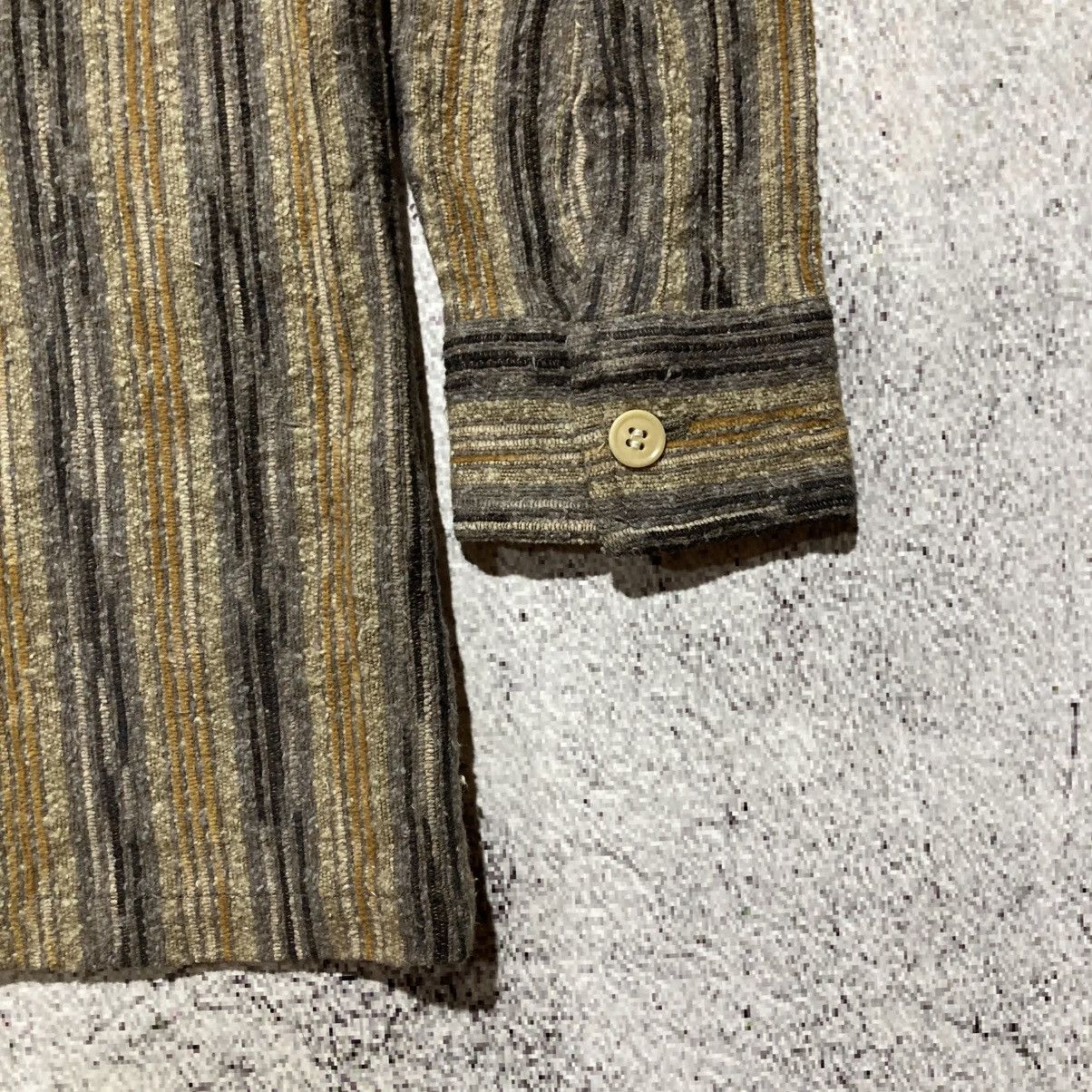 Japanese Brand 🇯🇵 Vintage Katharine Hamnett London Texture Shirt Luxury Size US M / EU 48-50 / 2 - 14 Thumbnail