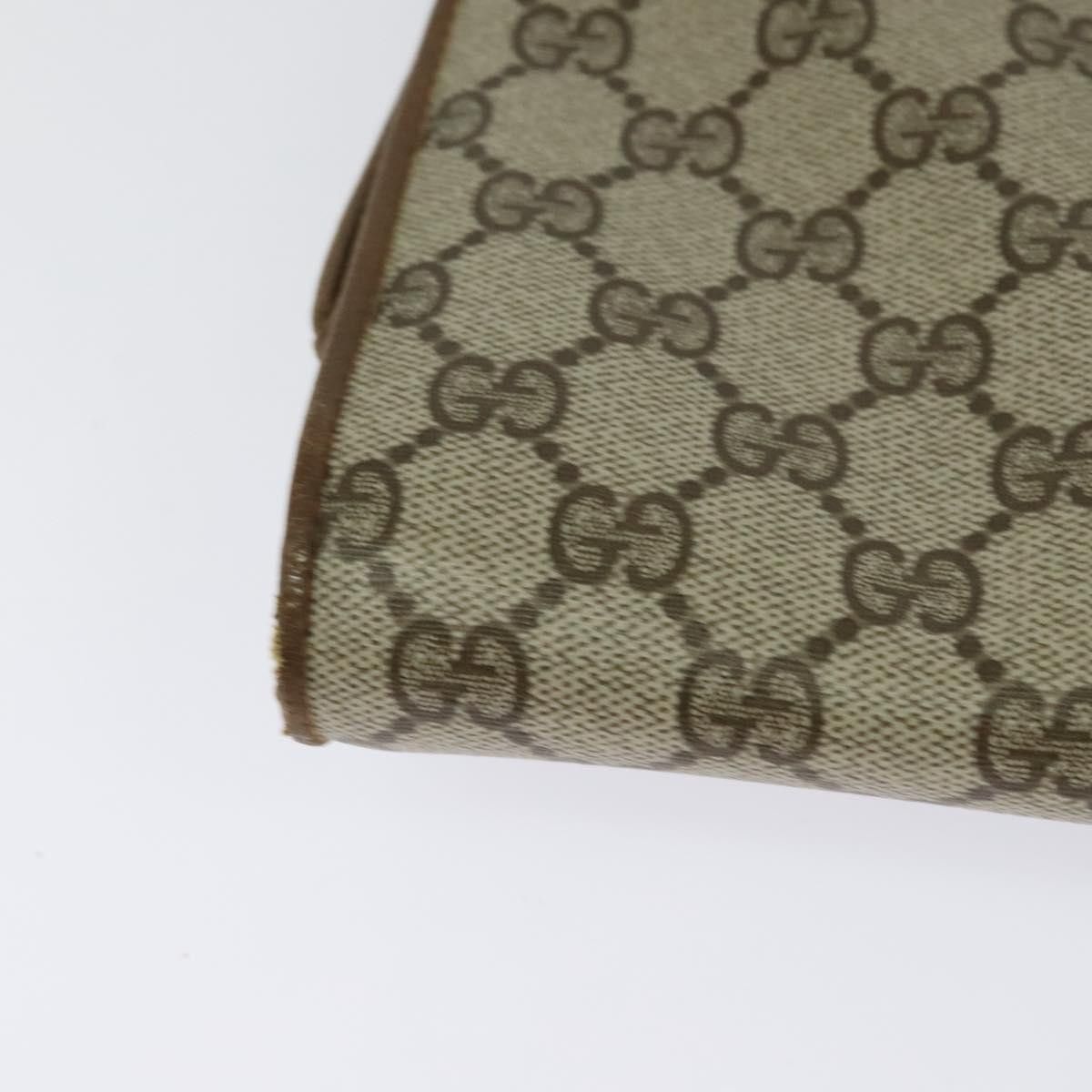 Gucci GUCCI GG Supreme Shoulder Bag Pvc Beige Gold 118 02 050 Size ONE SIZE - 12 Thumbnail