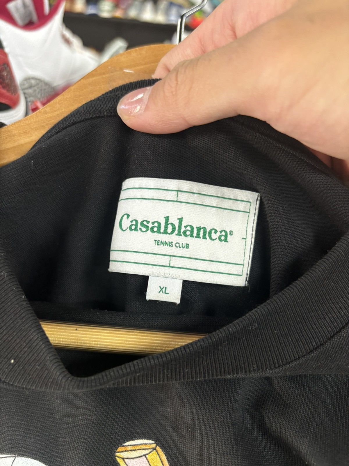 Casablanca Casablanca tee black Size US XL / EU 56 / 4 - 3 Thumbnail
