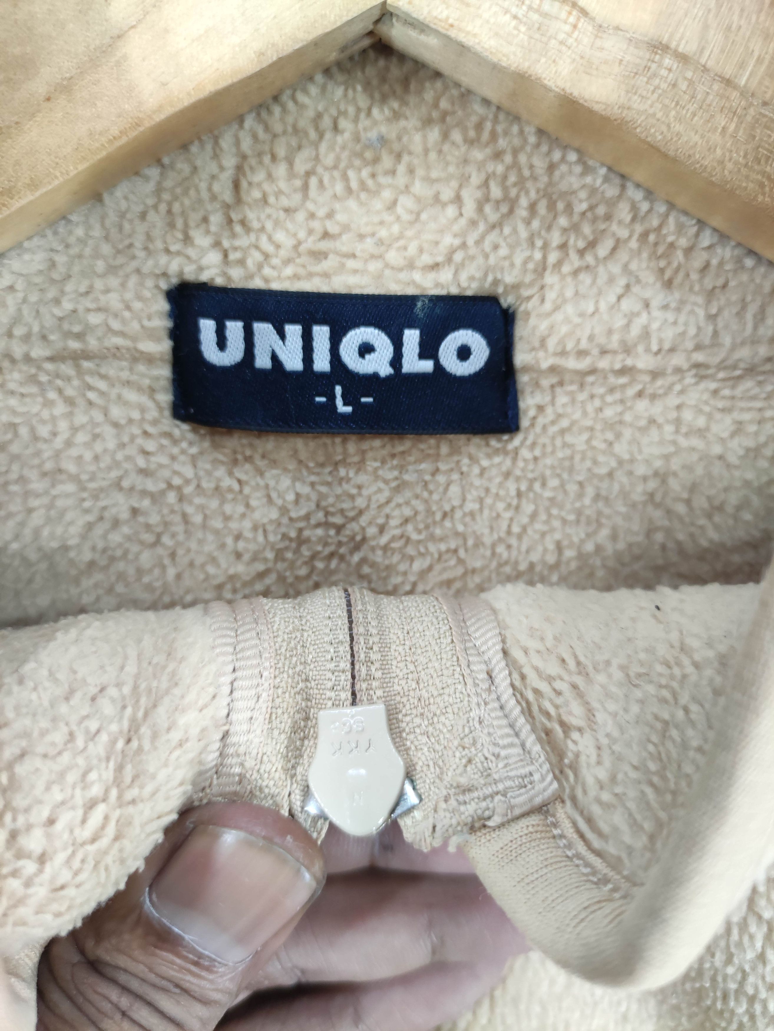 Uniqlo Vintage 90s Uniqlo Fleece Sweater Half Zipper Size US M / EU 48-50 / 2 - 4 Thumbnail