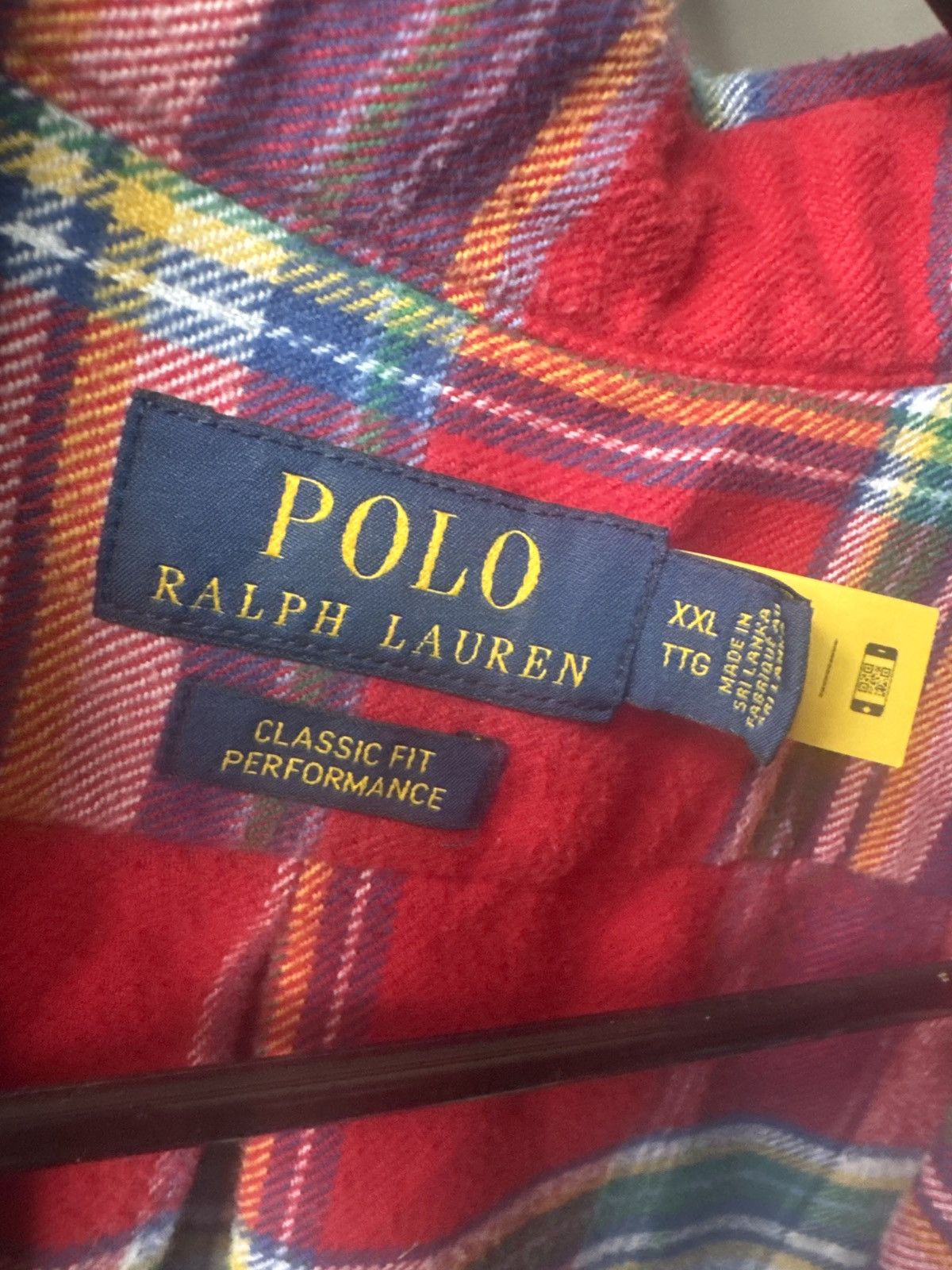 Polo Ralph Lauren Polo Ralph Lauren Long Sleeve Flannel Size US XXL / EU 58 / 5 - 2 Thumbnail