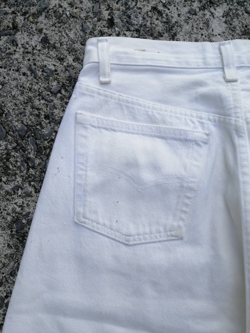 Levi's × Levi's Vintage Clothing × Vintage Levi's Strauss 532 Fly Button White Pants Size US 29 - 11 Thumbnail