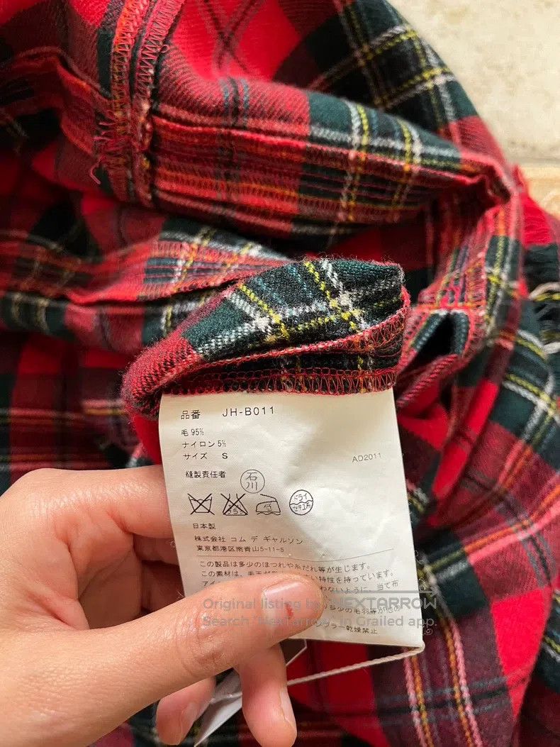 Junya Watanabe Junya Watanabe Scottish Red Cardigan Top Size S / US 4 / IT 40 - 7 Thumbnail