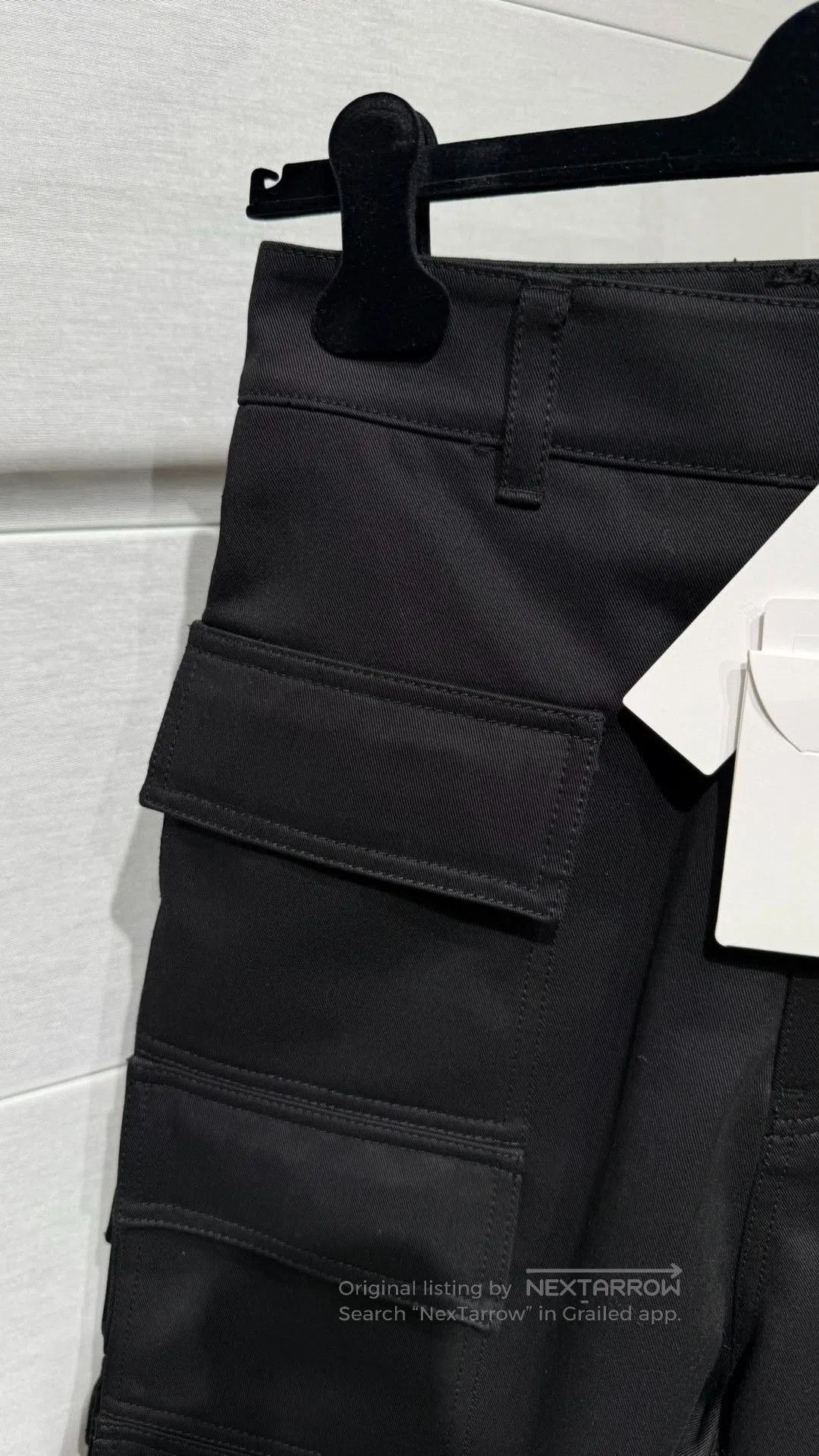 WE11DONE WE11DONE Black Cargo Shorts. Size US 26 / EU 42 - 5 Thumbnail