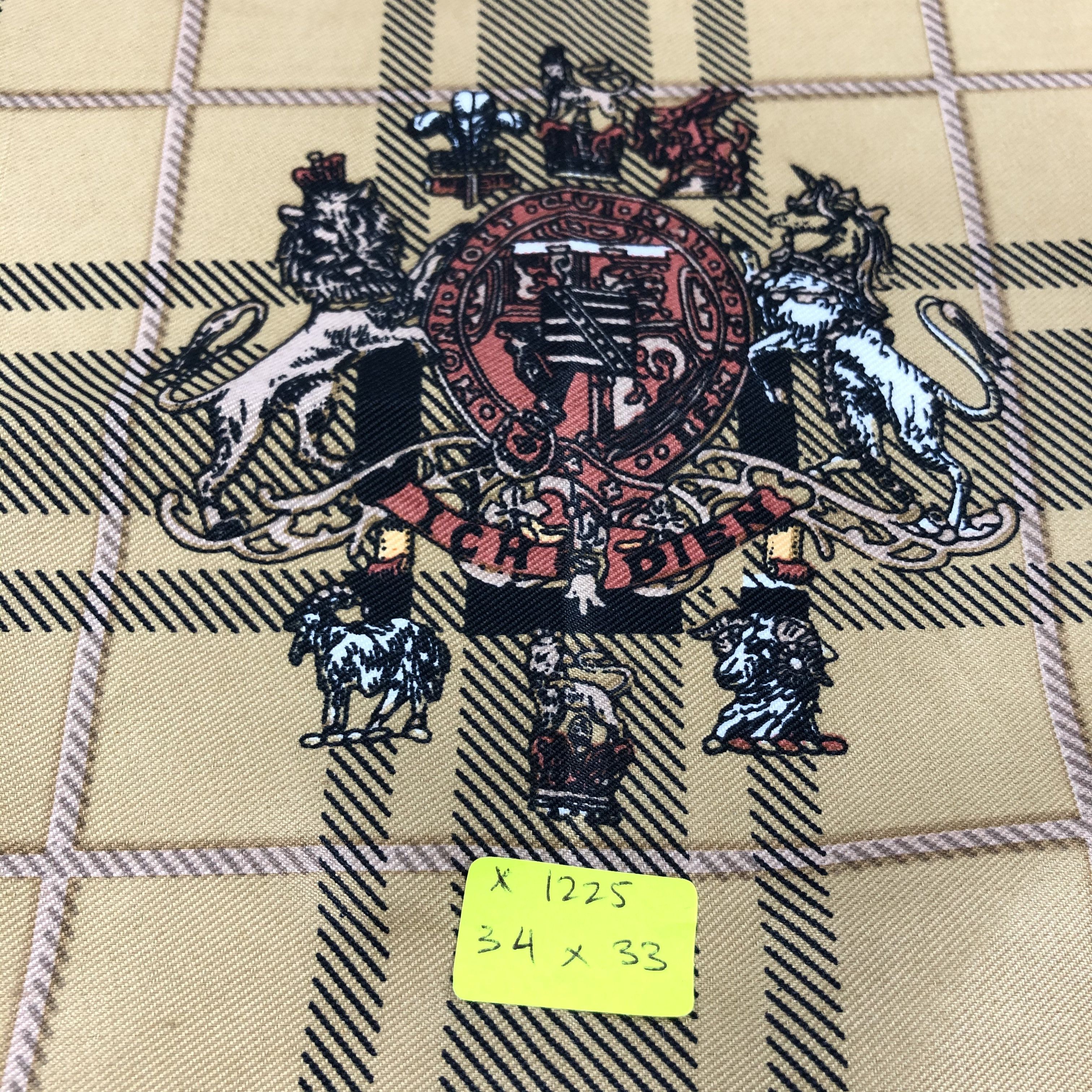 Vintage Vintage Silk Scarf Size ONE SIZE - 7 Thumbnail