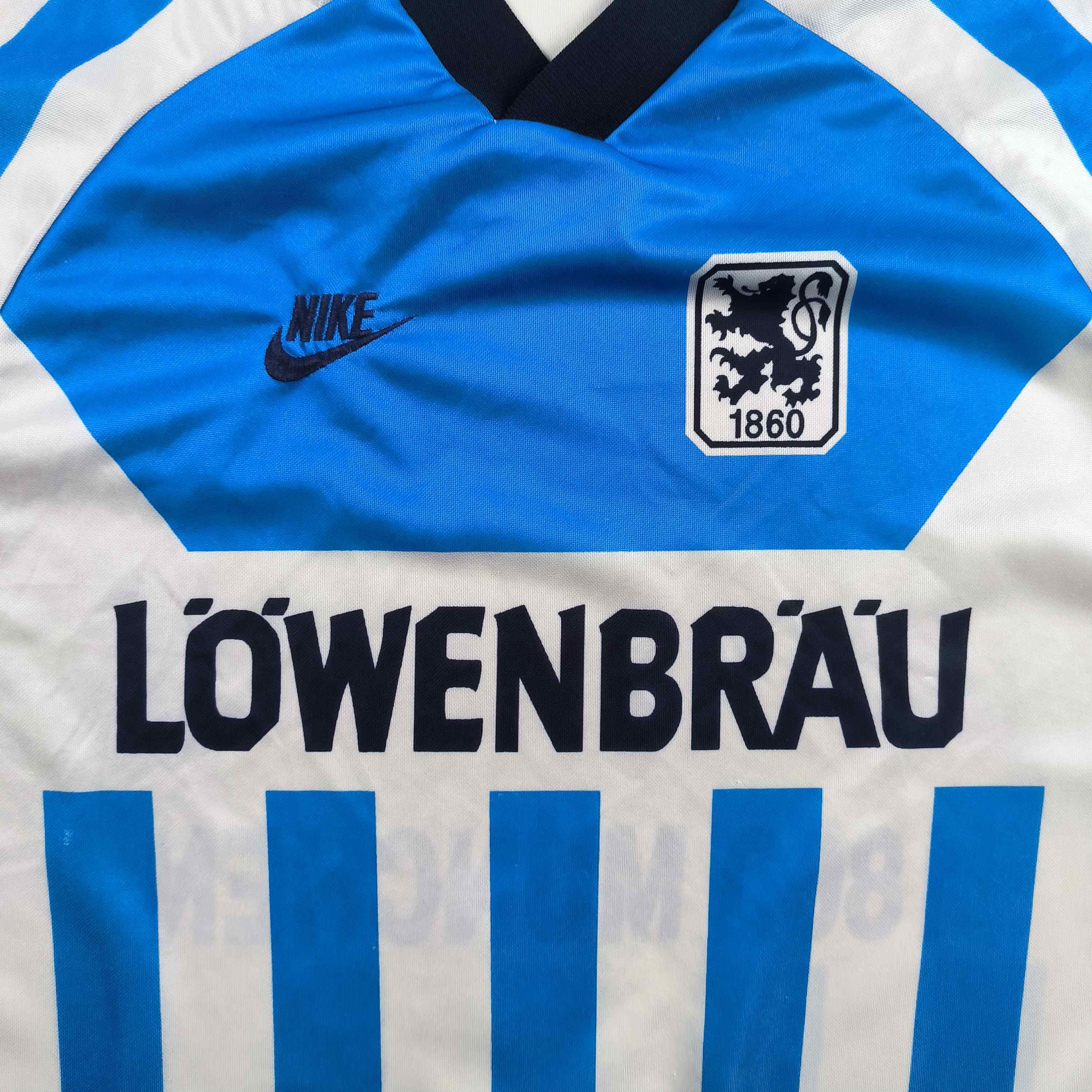 Nike 1860 München 1995-96 Nike home football jersey shirt size L Size US L / EU 52-54 / 3 - 3 Thumbnail