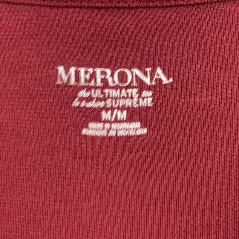 Merona Merona Croft & Barrow Womens Medium T Shirt Polo Shirt Size M / US 6-8 / IT 42-44 - 4 Thumbnail