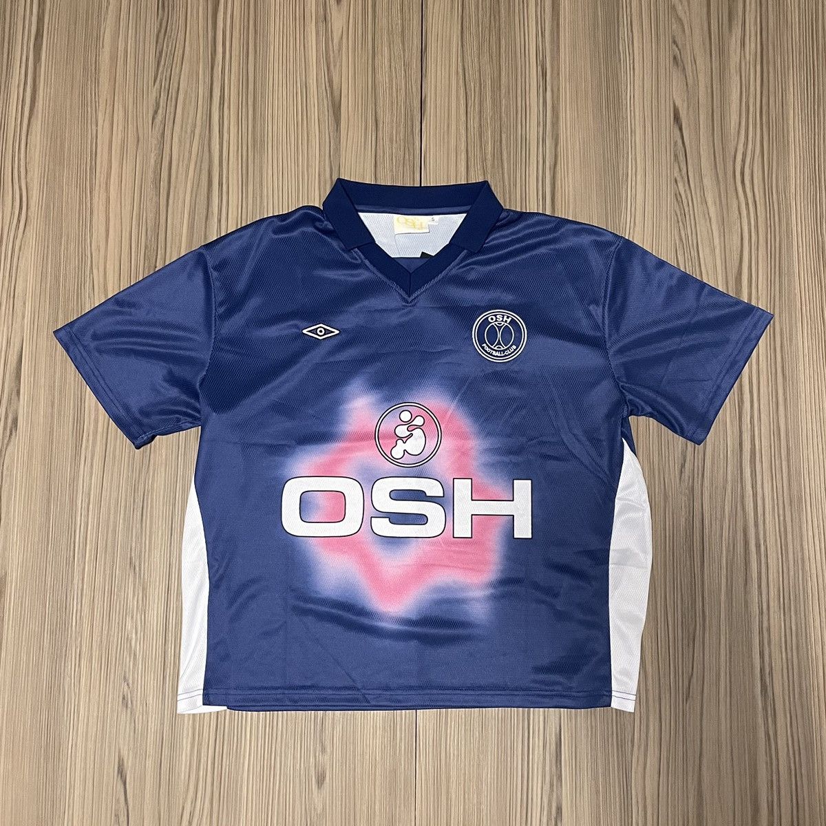 image of Osh Away Kit Jersey in Blue, Men's (Size Small)