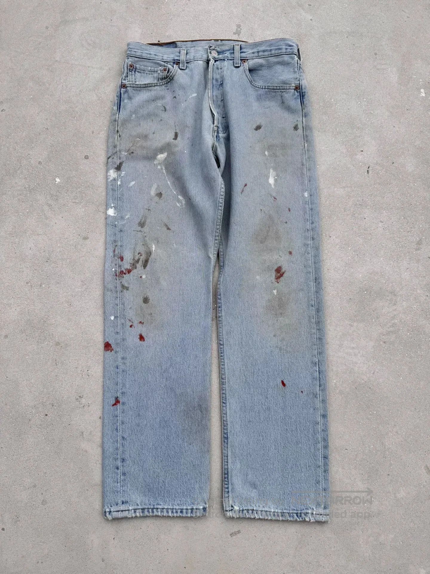 Vintage Vintage 00s Levi's 501 Straight Jeans. Size 31" - 1 Thumbnail