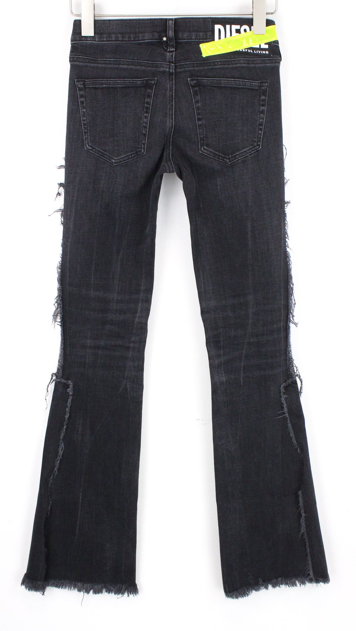 Diesel D-EBBEY-F 081AH W23/L32 Dark Grey Bootcut Jeans 70529 Size 23" - 4 Thumbnail