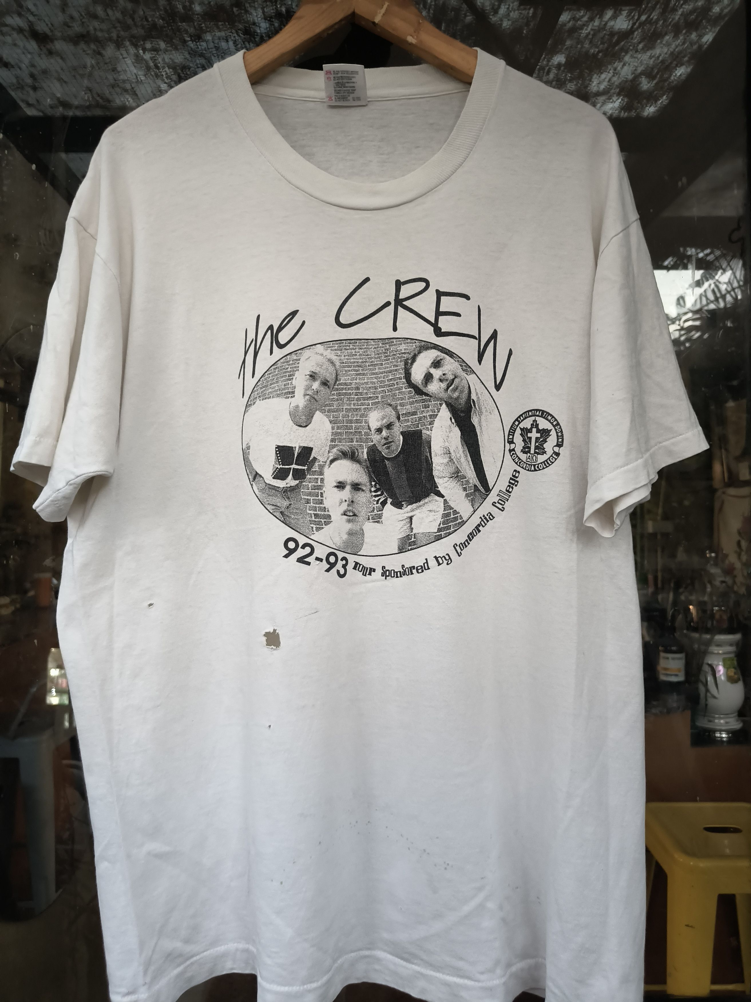 Band Tees Vintage 90s 7seconds (The crew) tour t shirt Size US XL / EU 56 / 4 - 1 Thumbnail