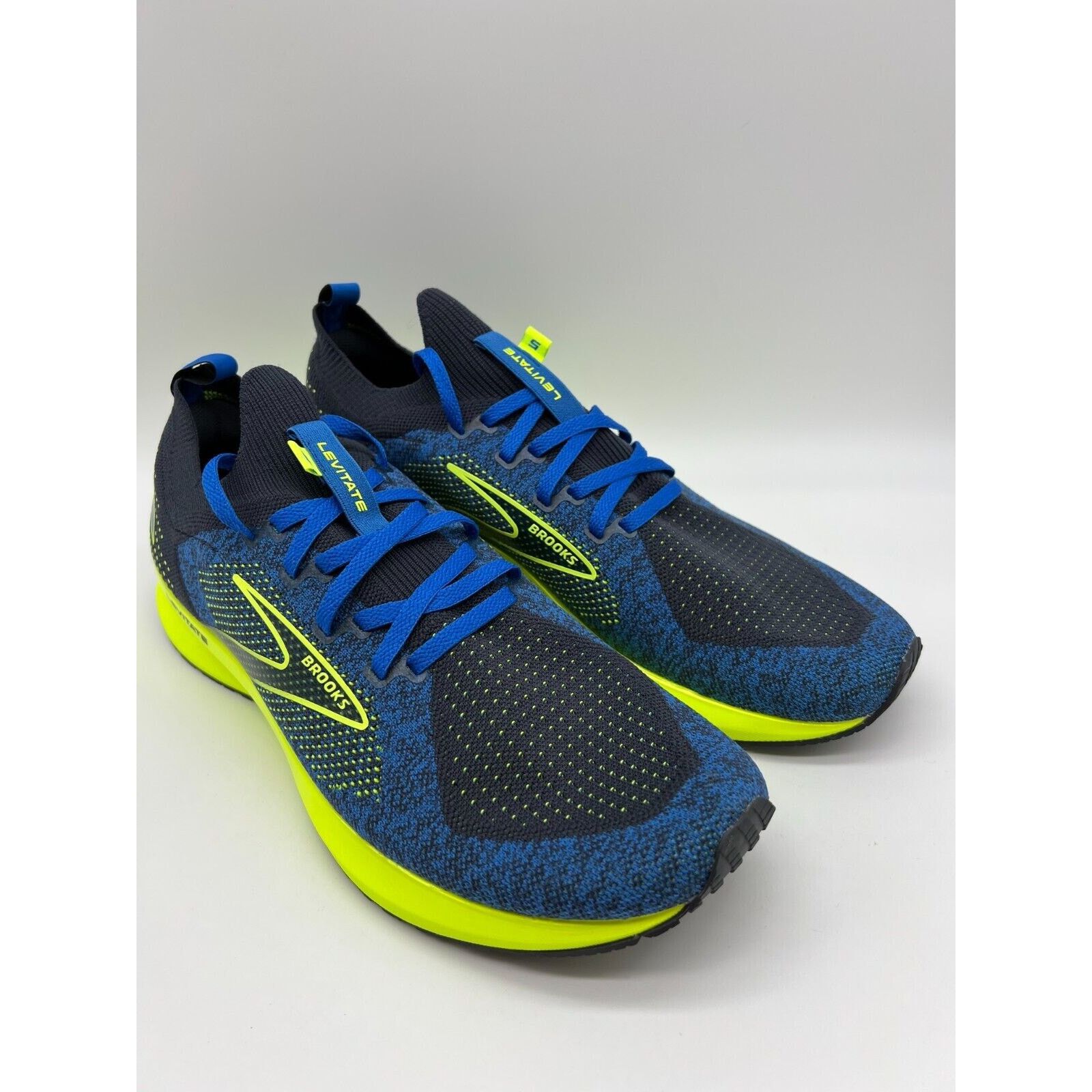 Brooks Brooks Levitate Stealthfit 5 Blue Running Men 10.5D Size US 10.5 / EU 43-44 - 6 Thumbnail