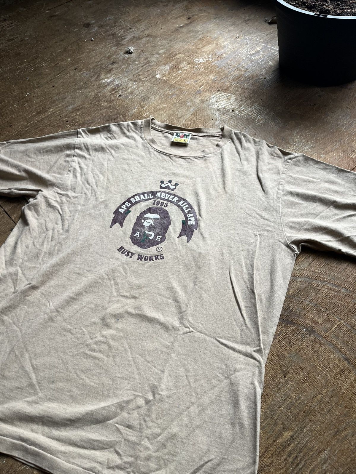 Bape Bape tee Size US XL / EU 56 / 4 - 1 Thumbnail