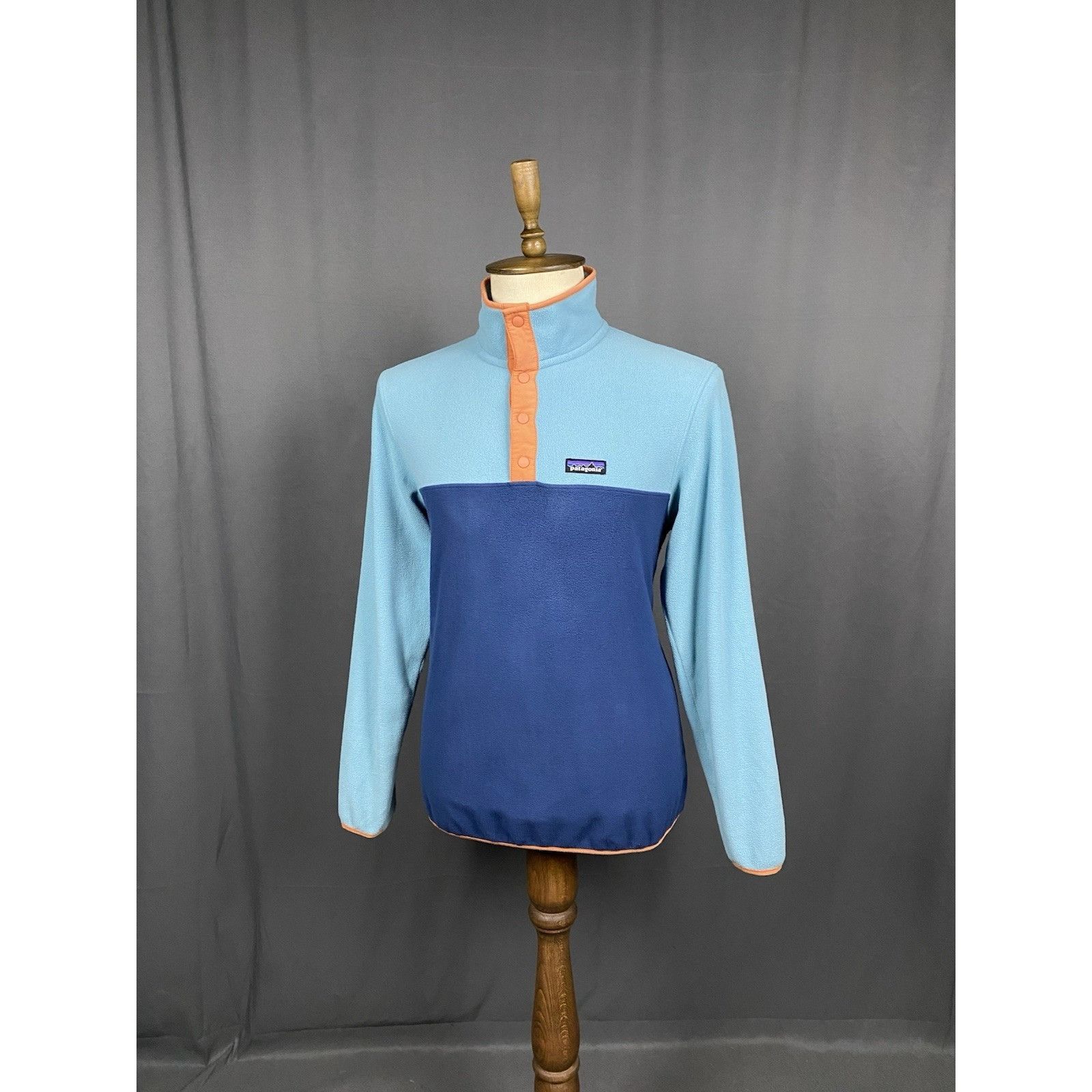 Patagonia Patagonia Men's Blue Fleeced High Neck Sweater Size M Size US M / EU 48-50 / 2 - 4 Thumbnail