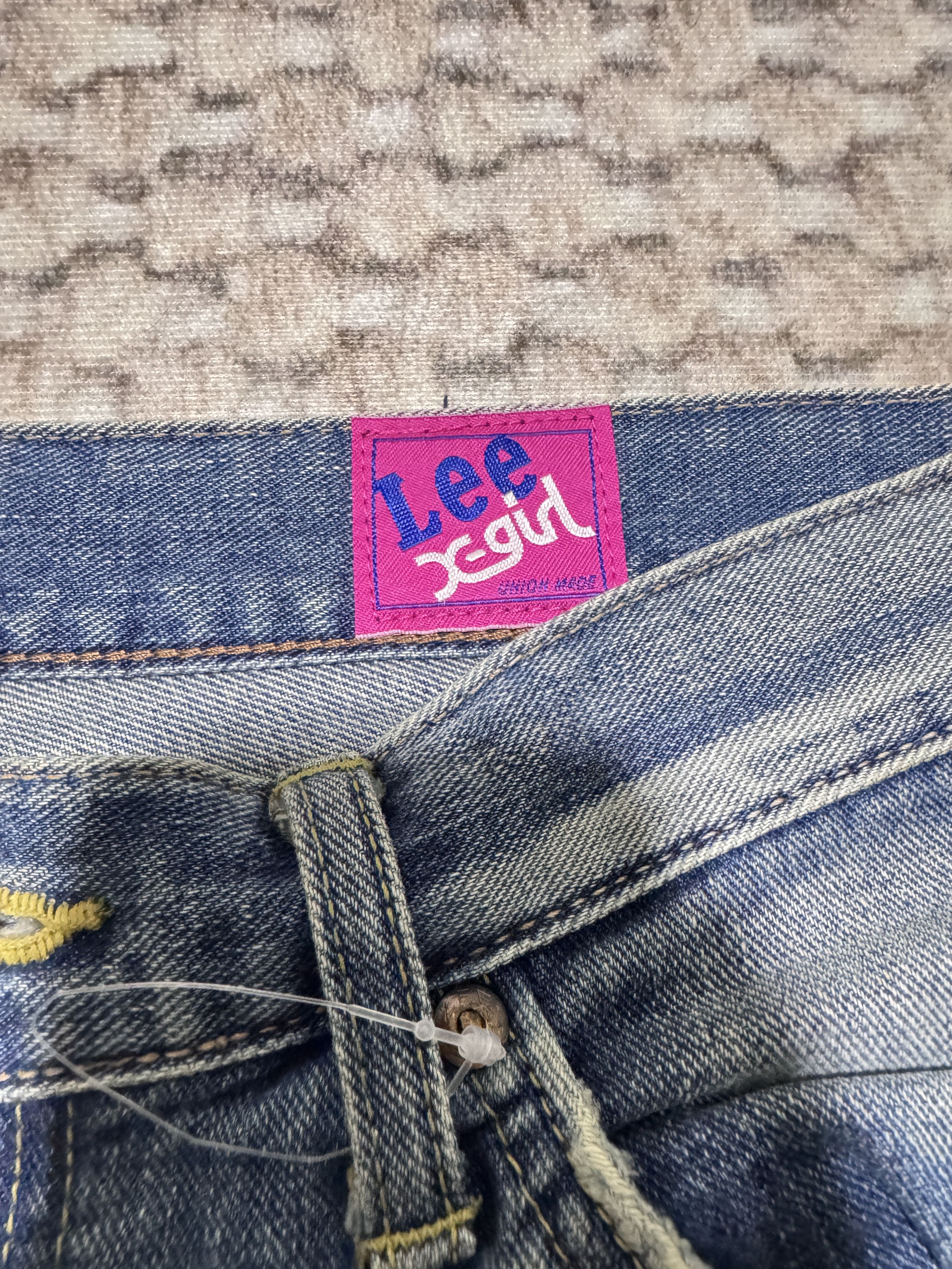 Lee X-girl Lee Riders Denim Jeans Size 31" - 4 Thumbnail