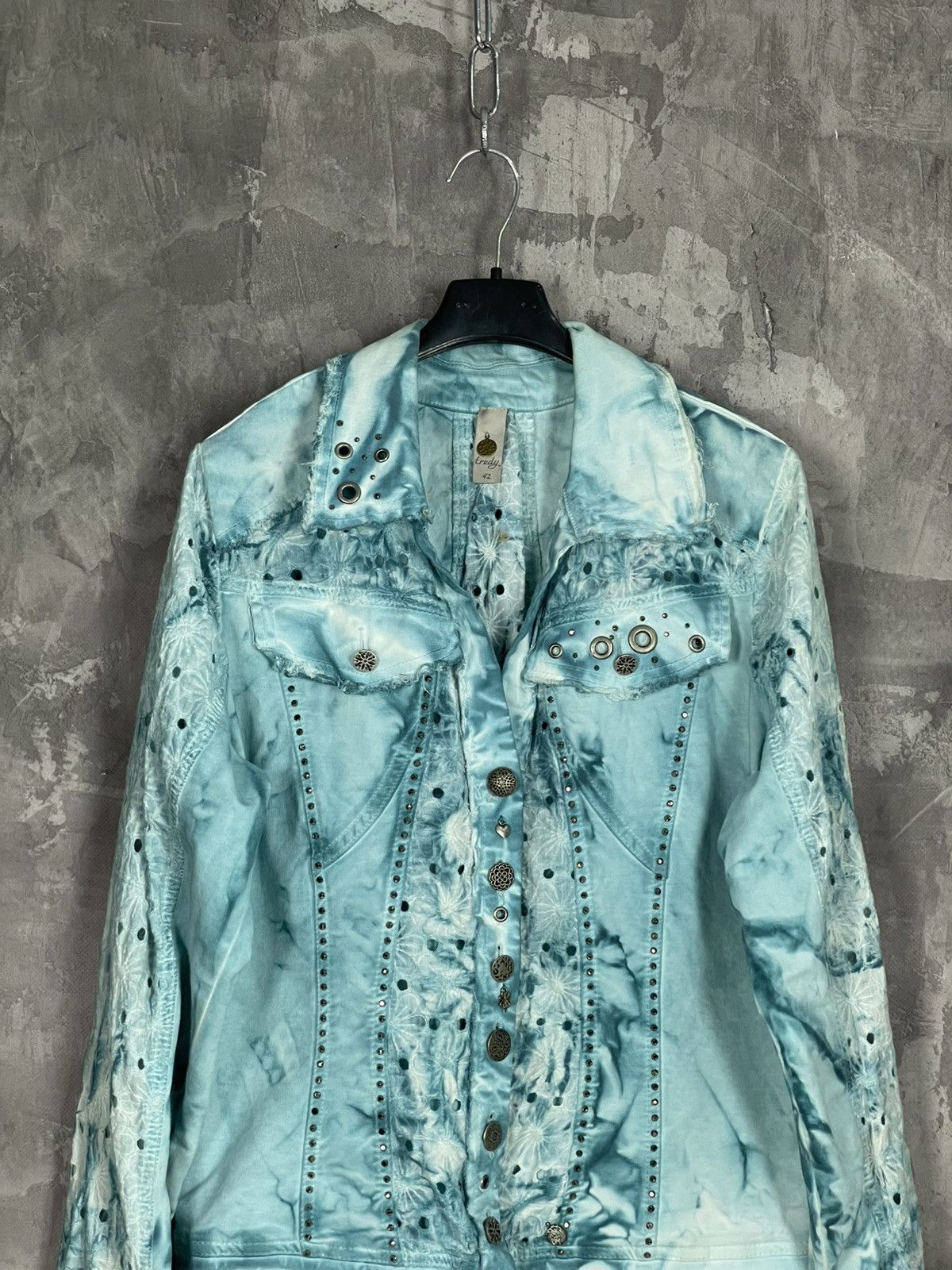 20471120 × If Six Was Nine × Le Grande Bleu (L.G.B.) Vintage Avant Garde Goth Archival Clothing Y2K Abstract Long Size M / US 6-8 / IT 42-44 - 2 Thumbnail