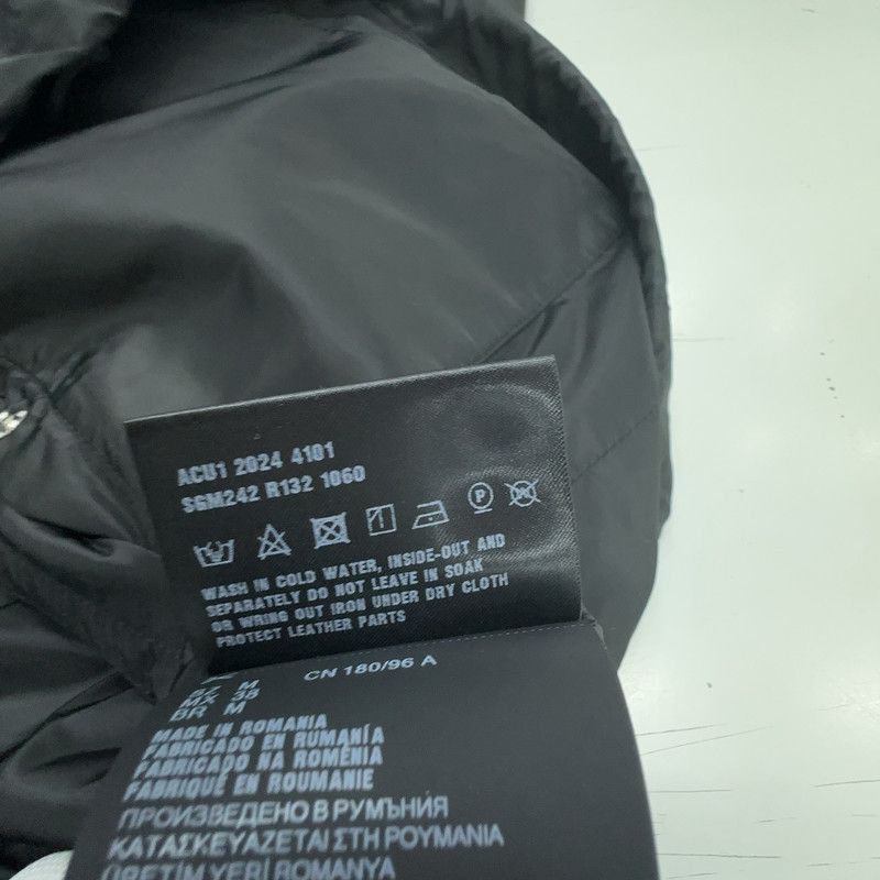 Prada Prada Black Logo Print Zipper Hooded Jacket-2506 Size US M / EU 48-50 / 2 - 3 Thumbnail