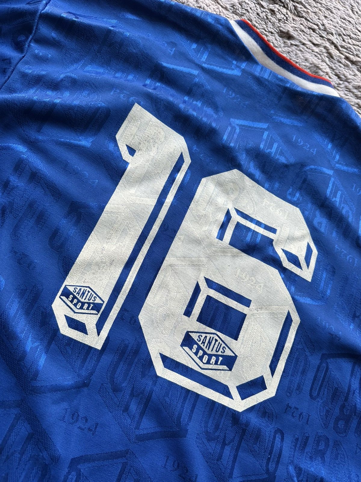 Umbro Umbro Santus 16 federazia ataliana football bleu Tee L Size US L / EU 52-54 / 3 - 13 Thumbnail