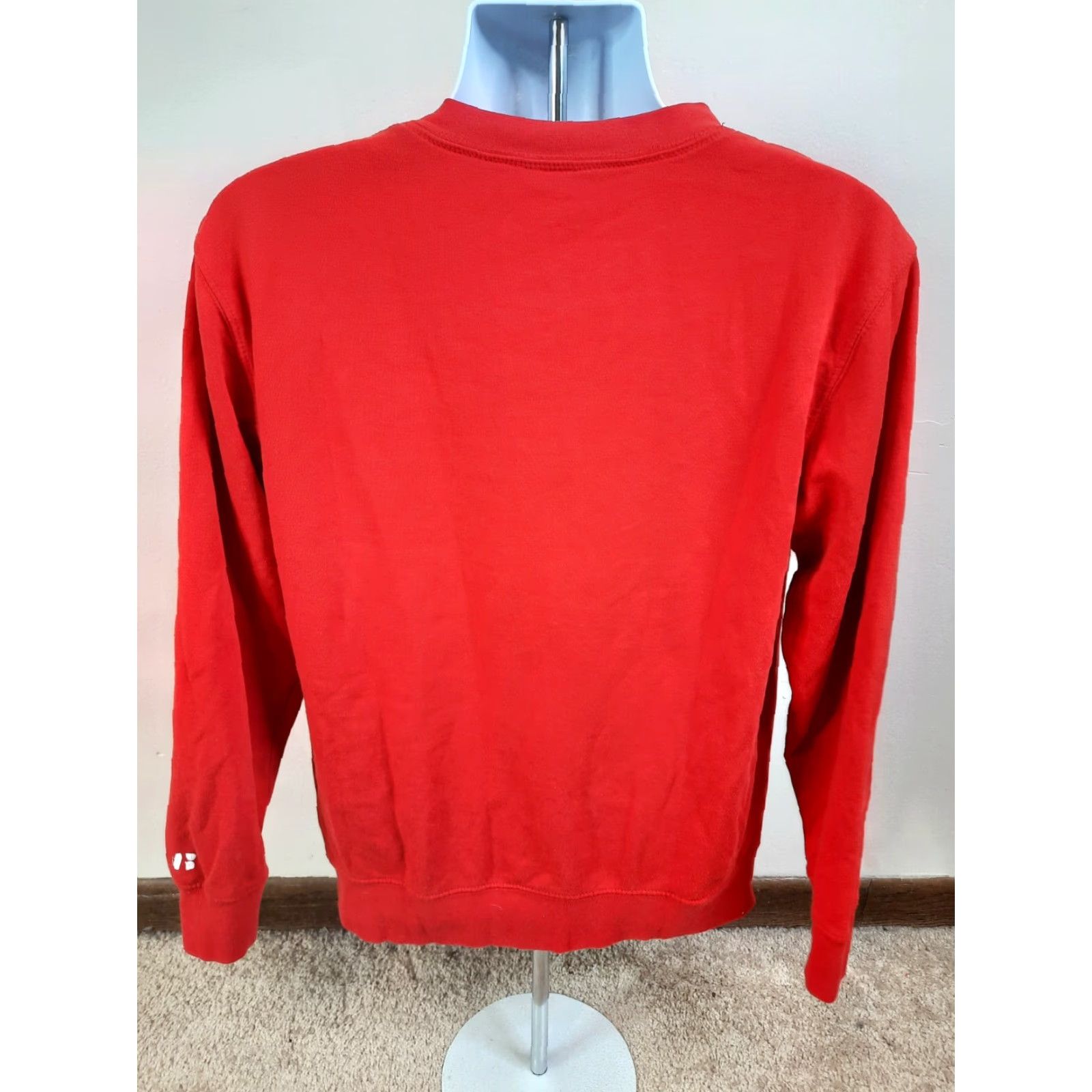 NCAA VINTAGE Wisconsin Badgers Crewneck Sweatshirt Men Medium Red Russell Sweatshirt 90s NCAA Mens Size US M / EU 48-50 / 2 - 5 Thumbnail