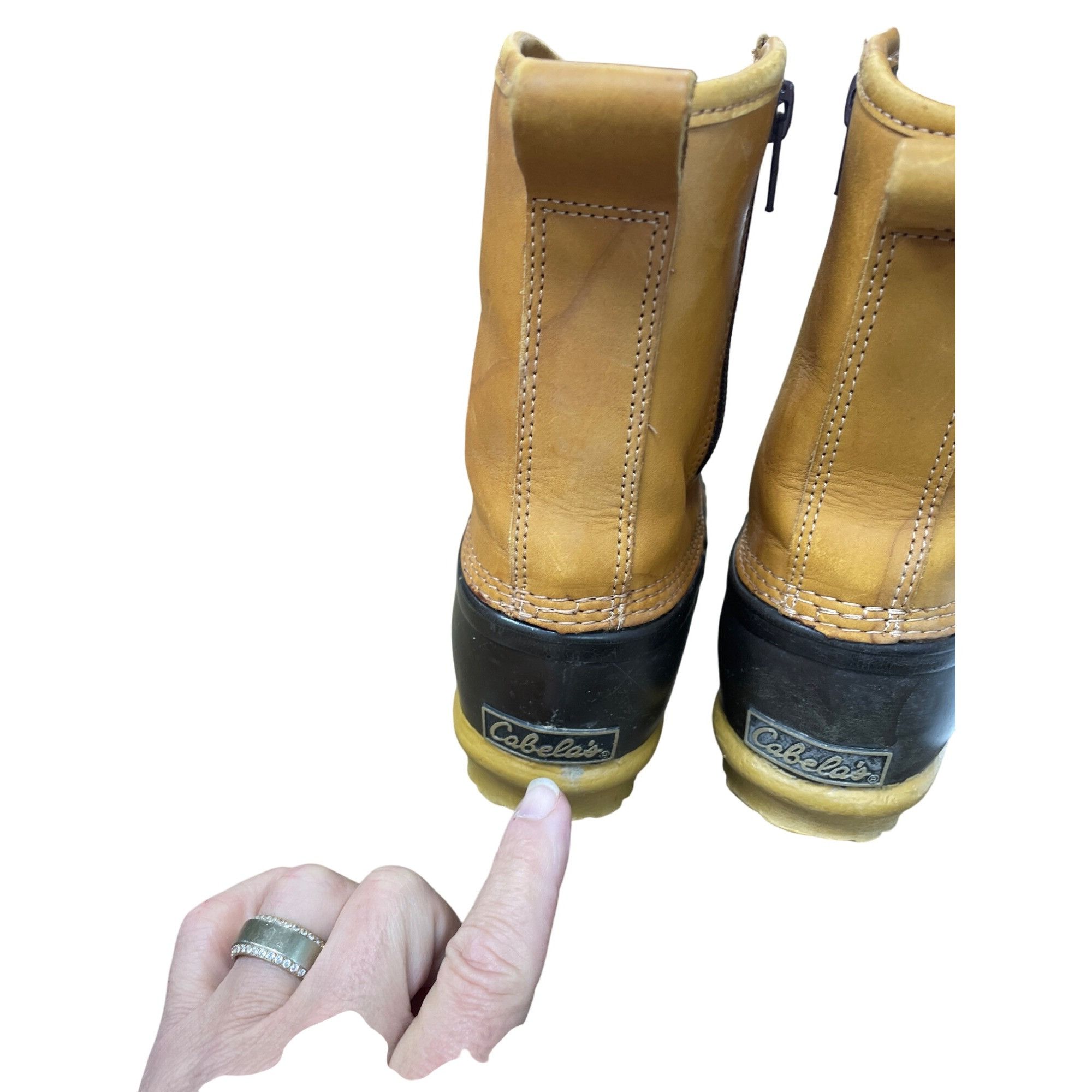 Cabelas Cabelas Womens Thinsulate Brown Duck Winter Boots Sz 7 SKU 9 Size US 7 / IT 37 - 11 Thumbnail