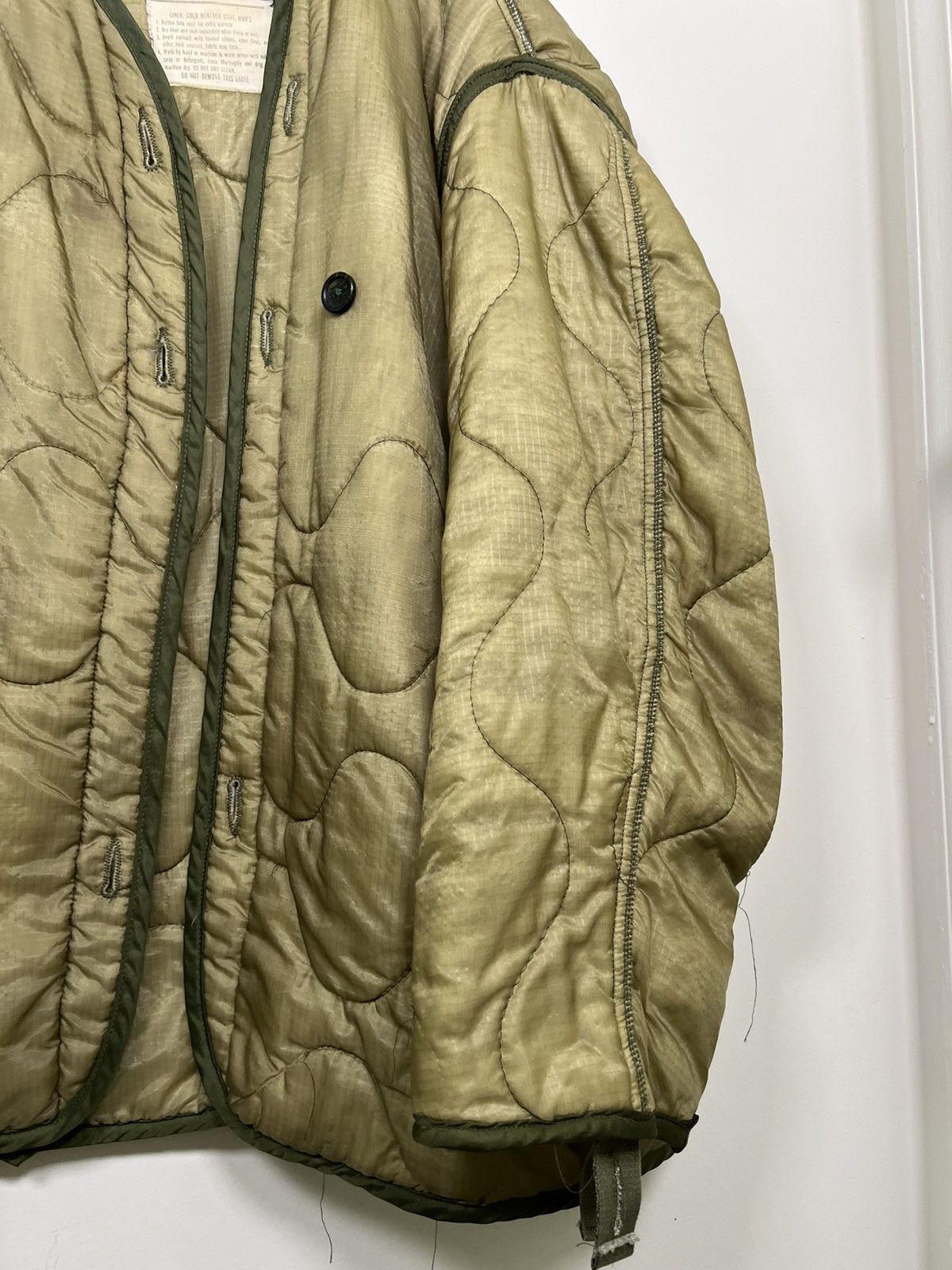 Vintage Vintage Light Green Military Liner Size US L / EU 52-54 / 3 - 6 Thumbnail